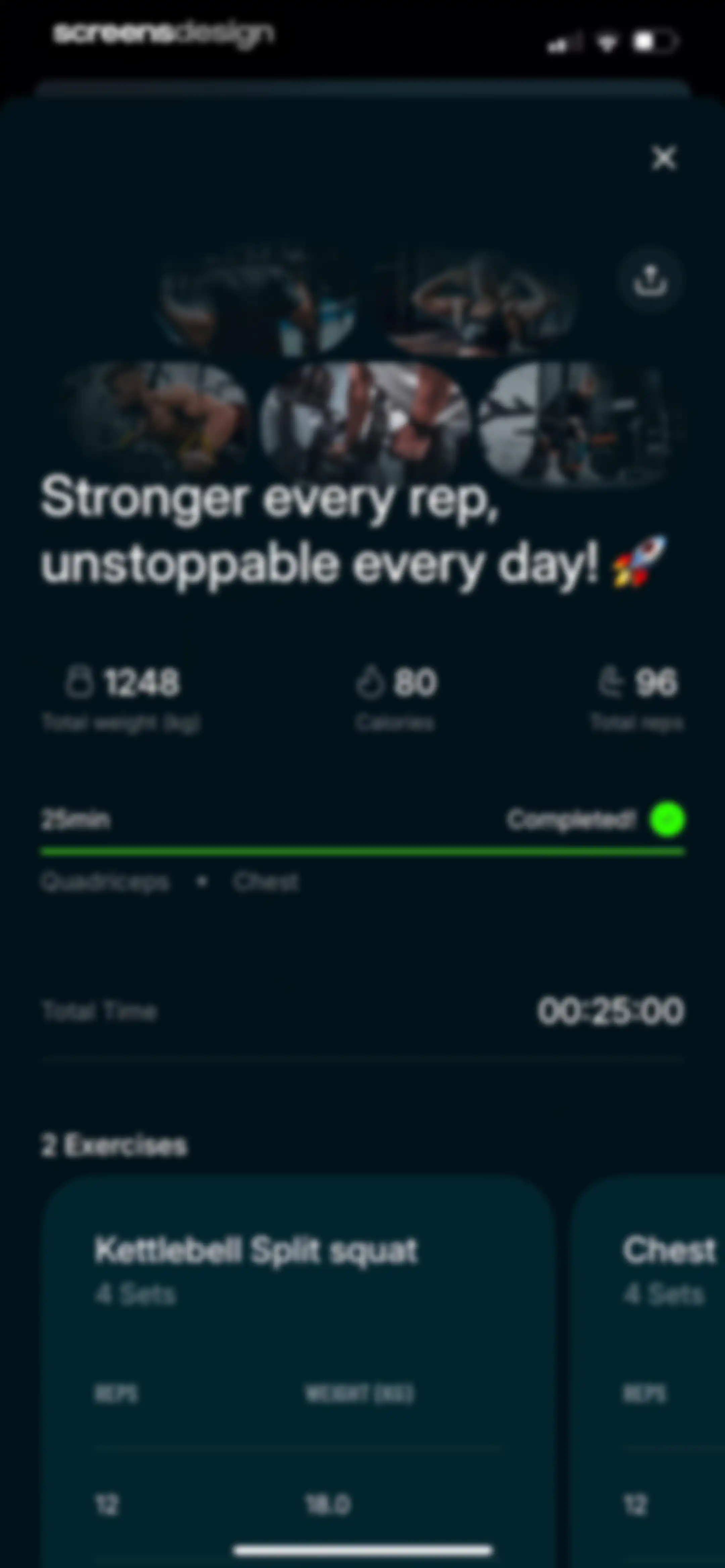 Befit: Gym & Home Workout Plan screen 69