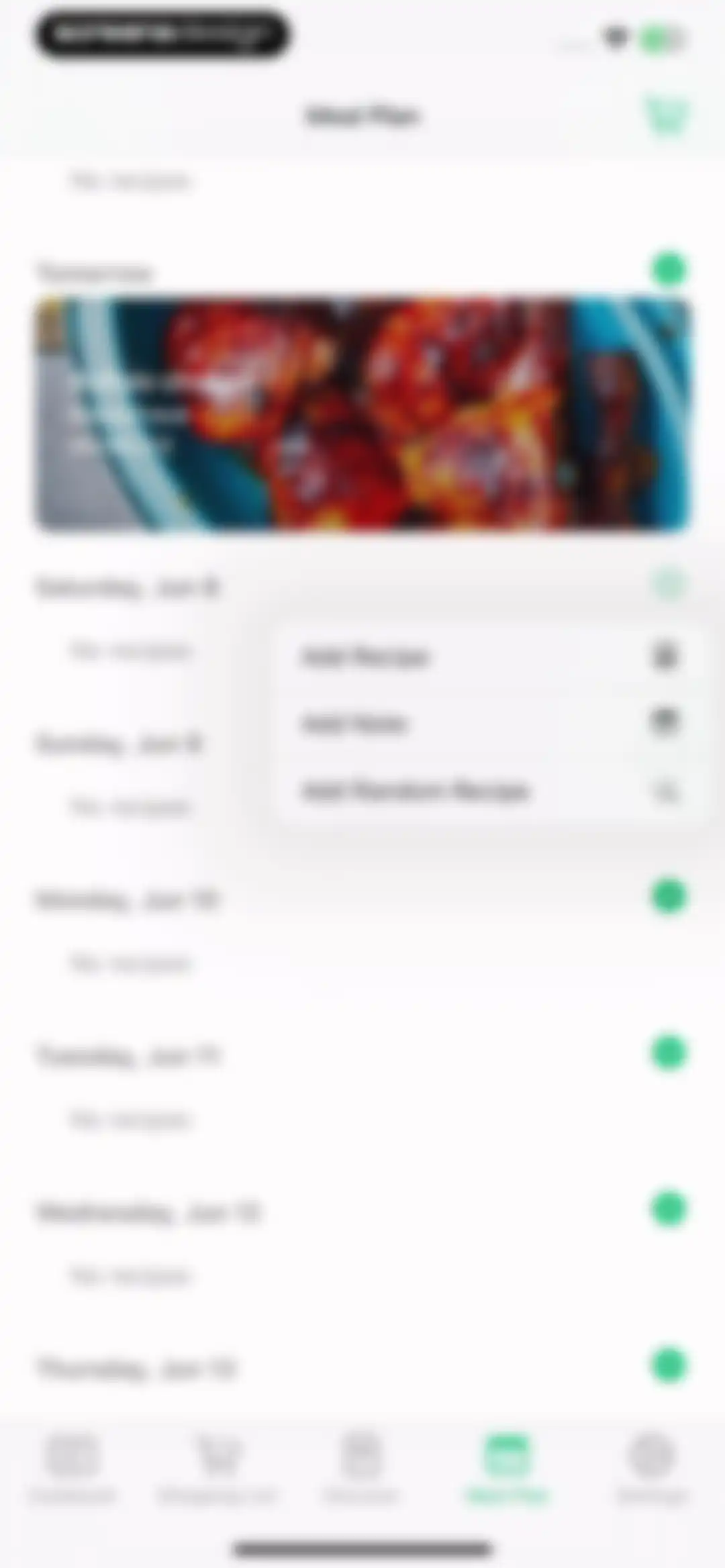 Pestle: Recipe Manager screen 48