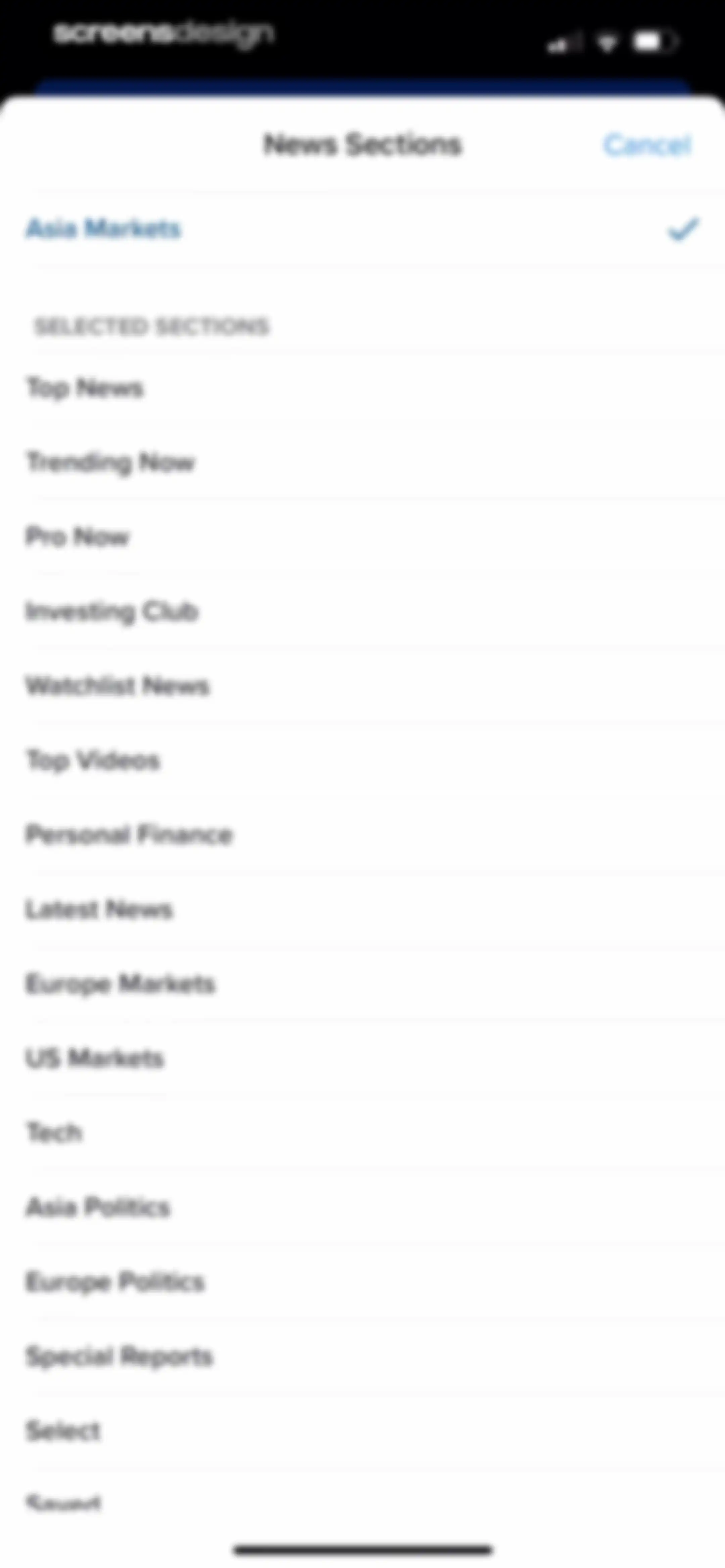 CNBC: Stock Market & Business screen 13