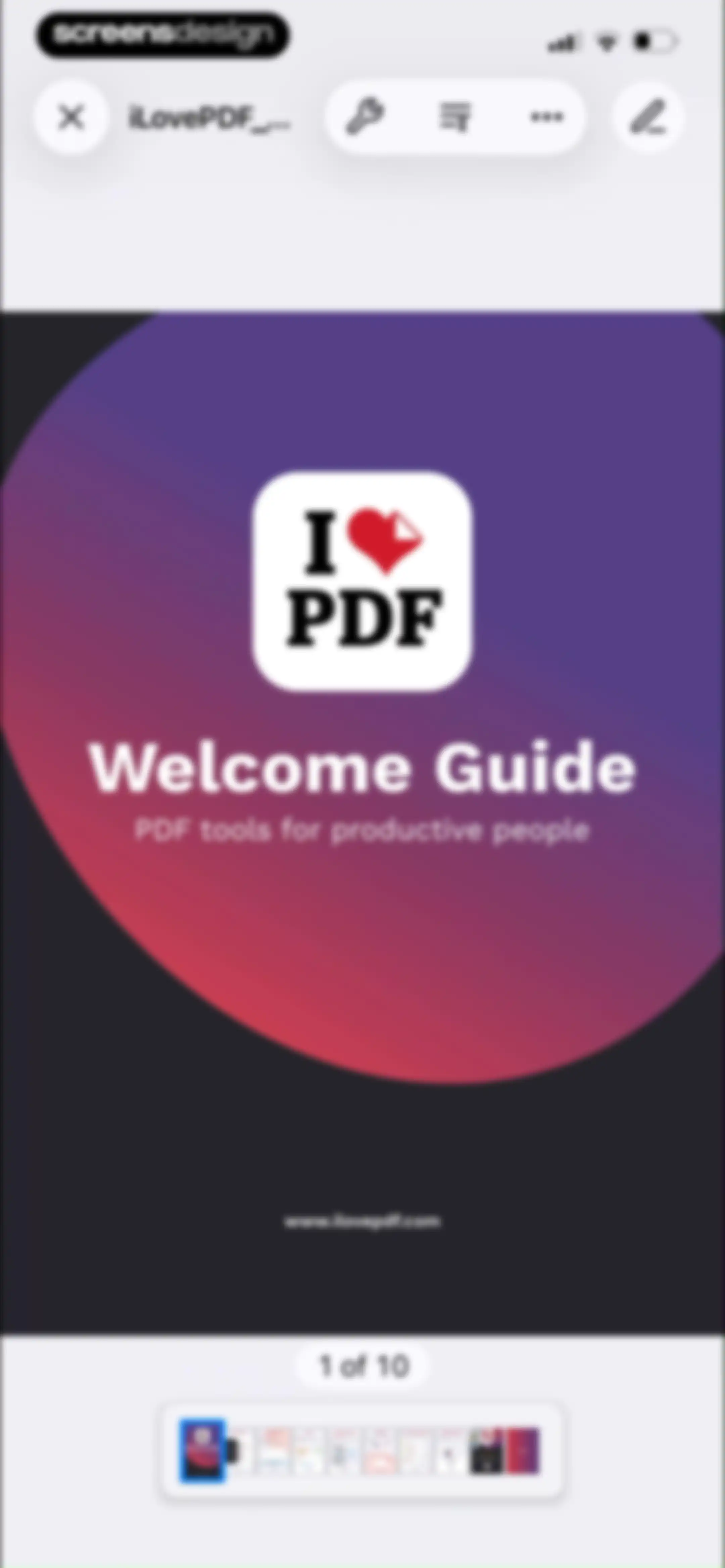 iLovePDF - PDF Editor & Scan screen 26