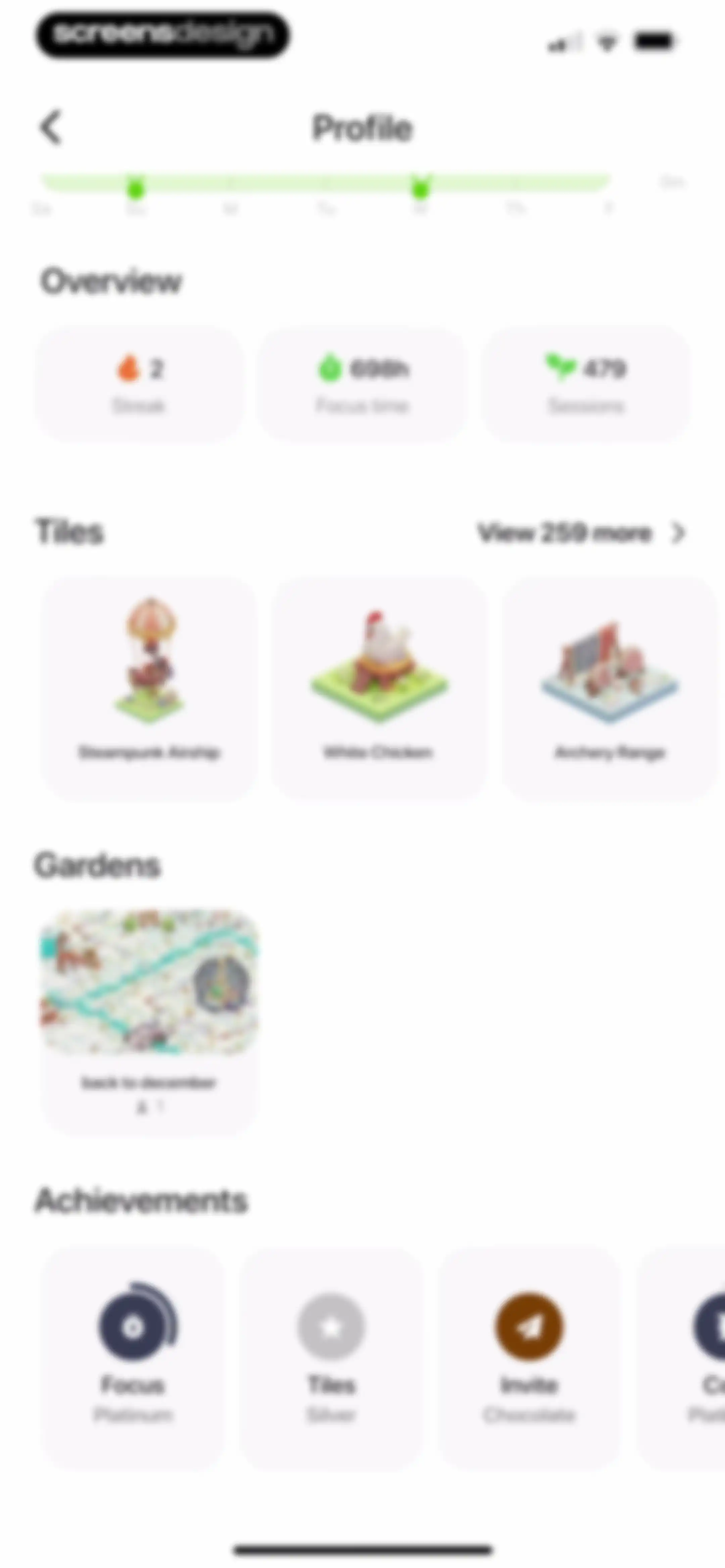 Focus Tree: Timer & Flashcards screen 86
