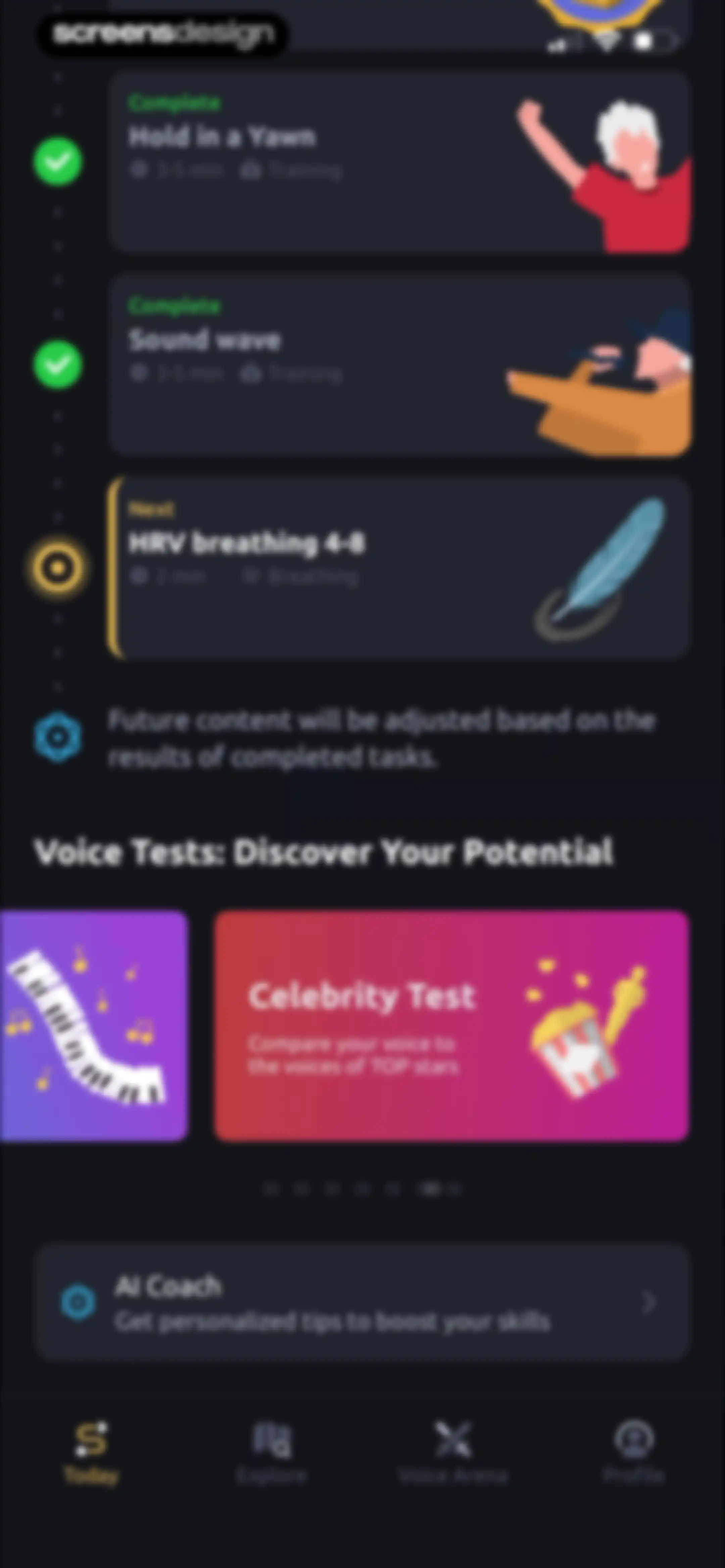 Vocal Image: AI Speaking Coach screen 144