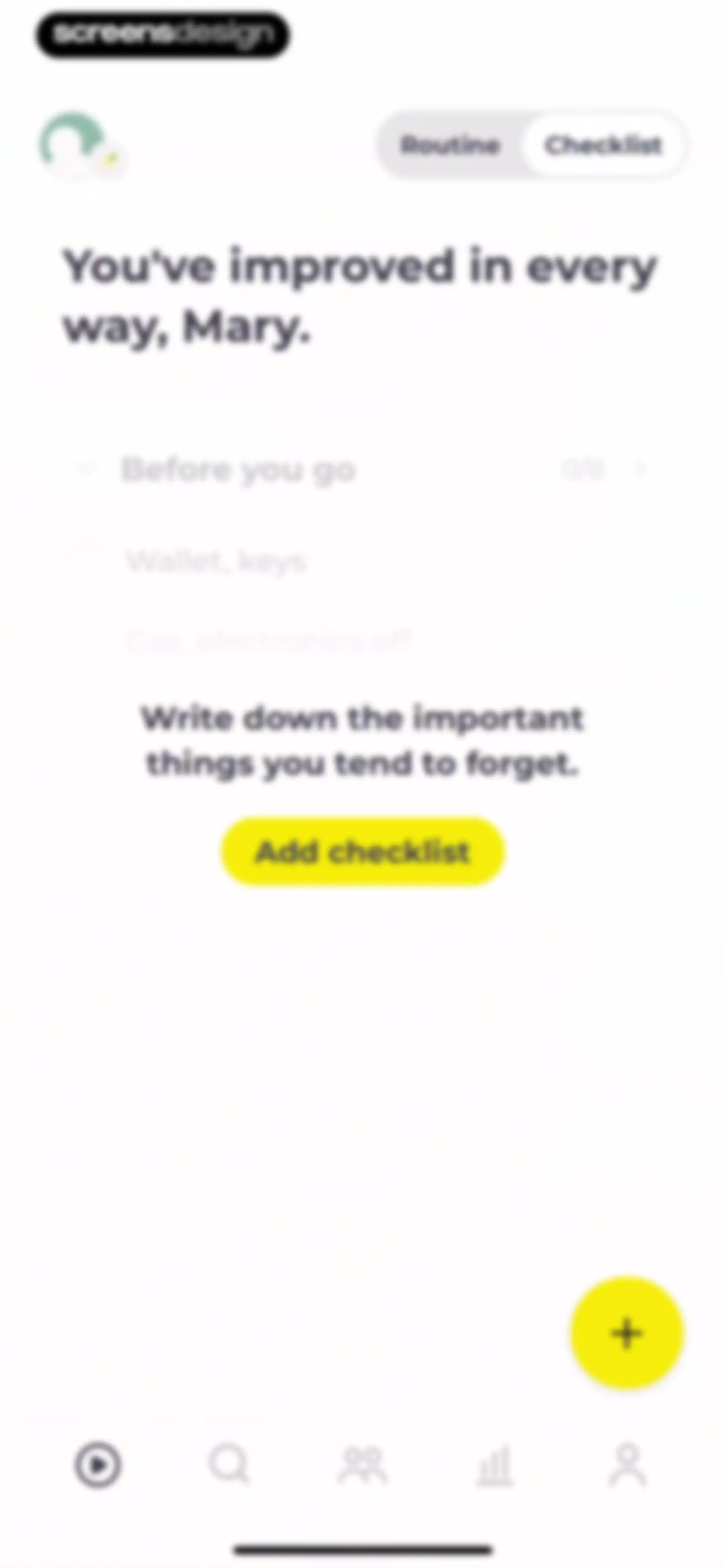 Routine Planner, Habit Tracker screen 103