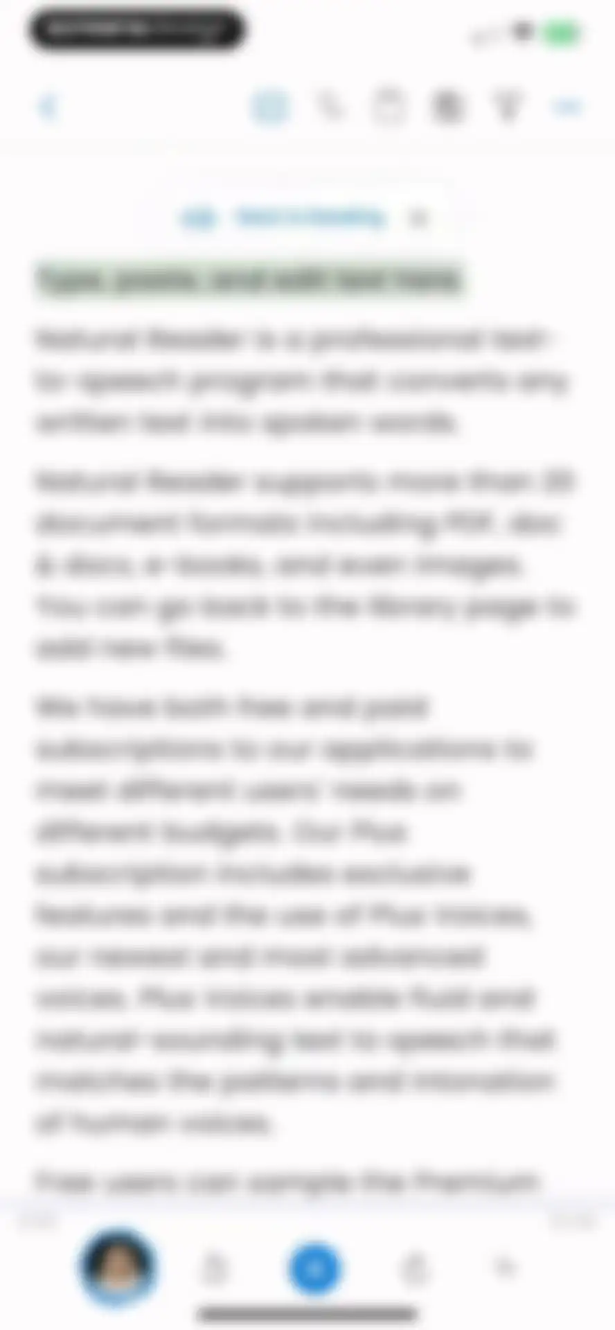 NaturalReader - Text To Speech screen 9