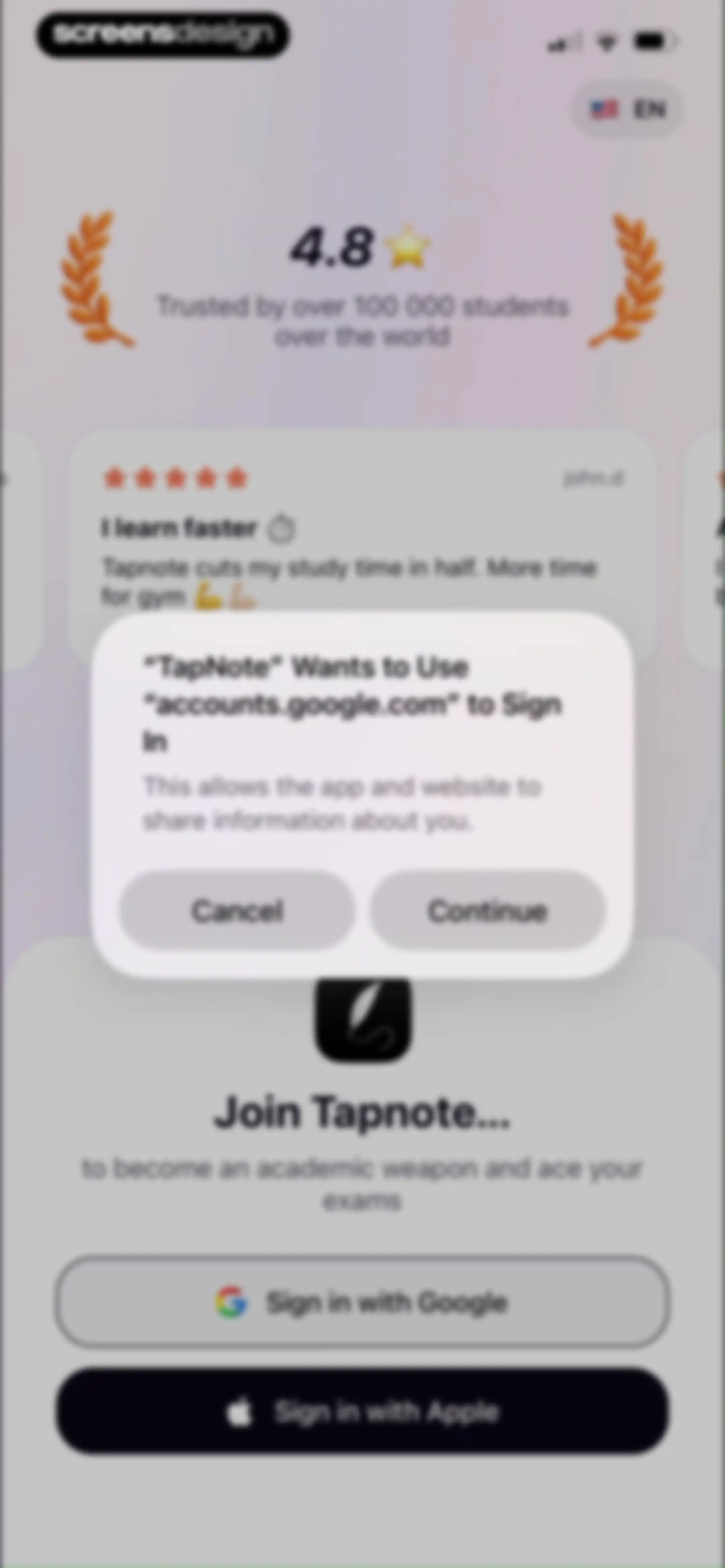 TapNote - Flashcards & Quizzes screen 6