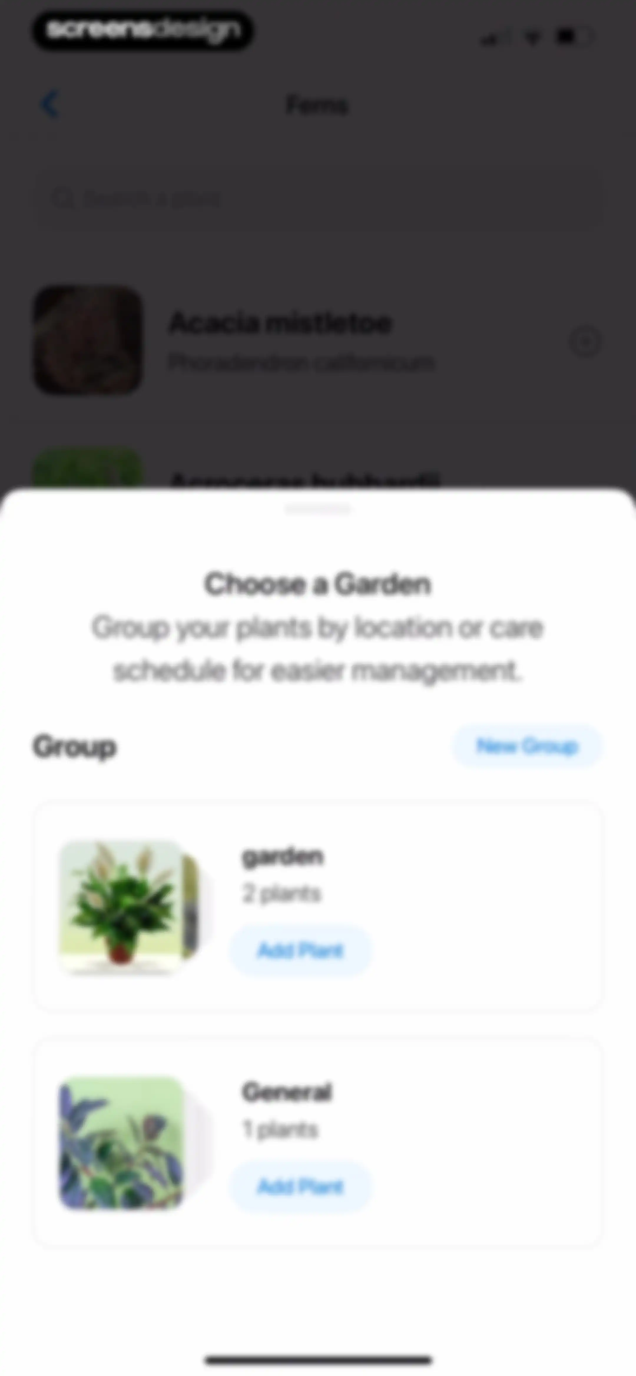 Plant App: Plant Identifier screen 104