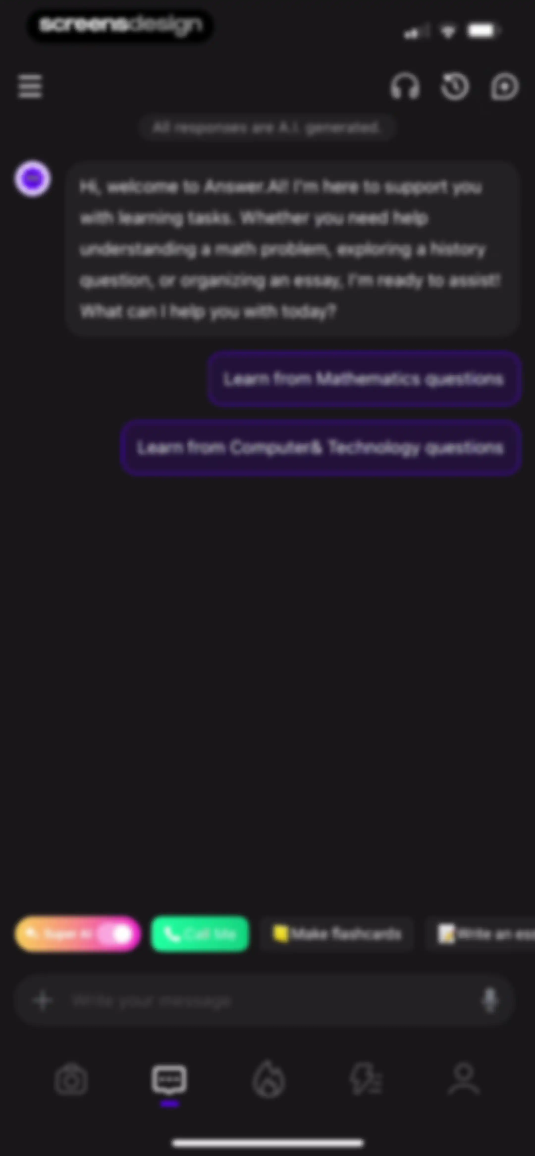 Answer.AI - Your AI tutor screen 122