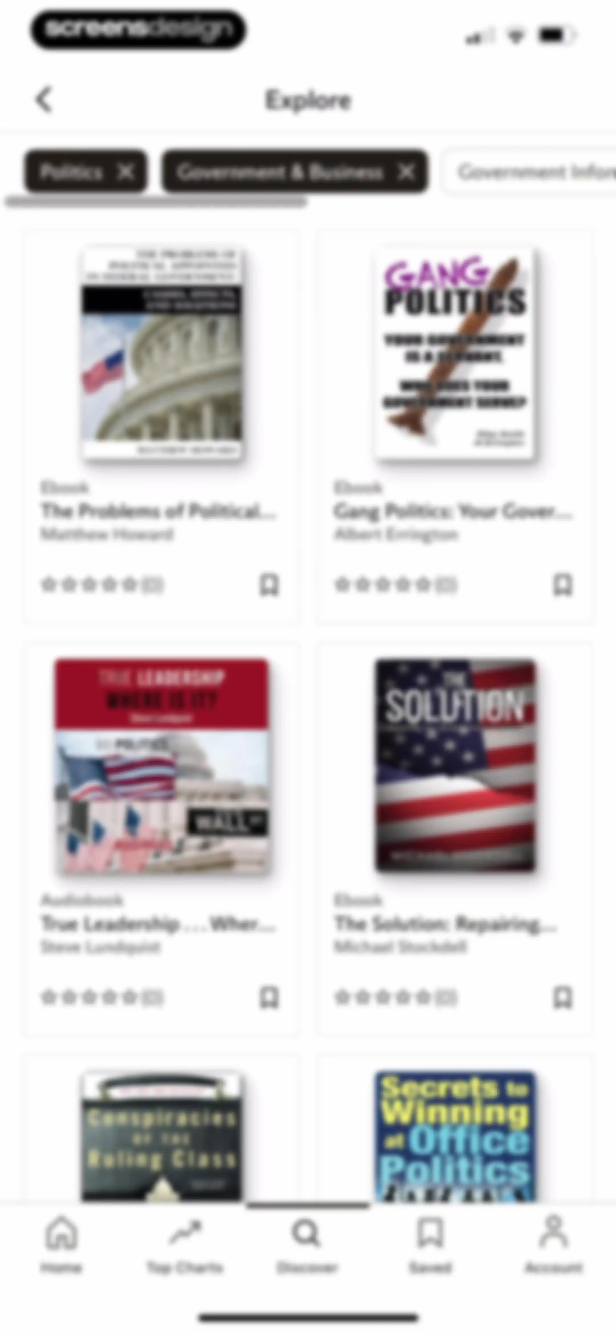 Everand: Audiobooks & Ebooks screen 134