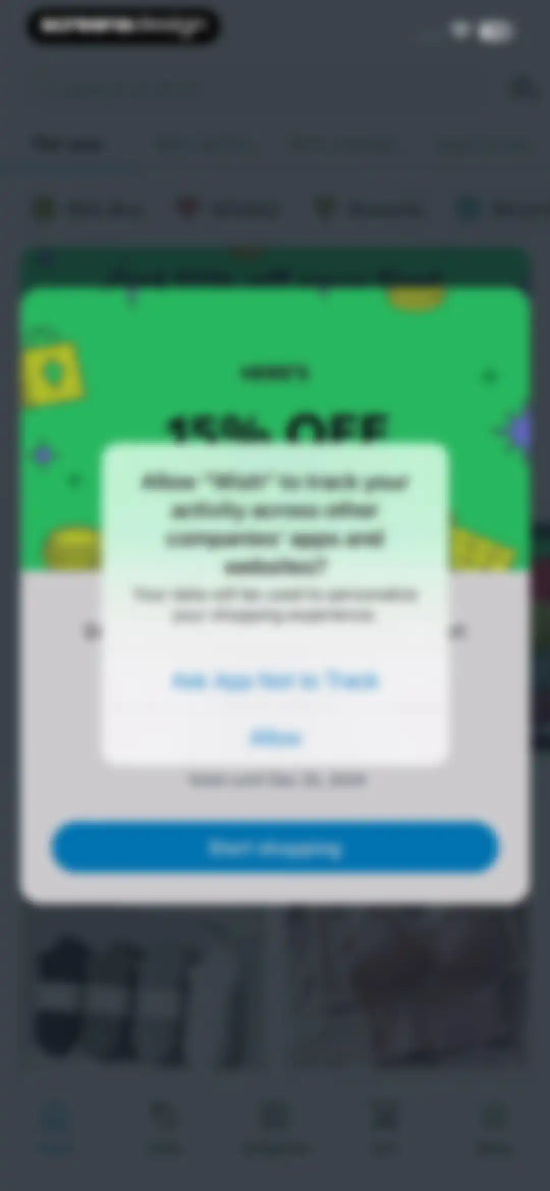 Wish: Shop and Save screen 12