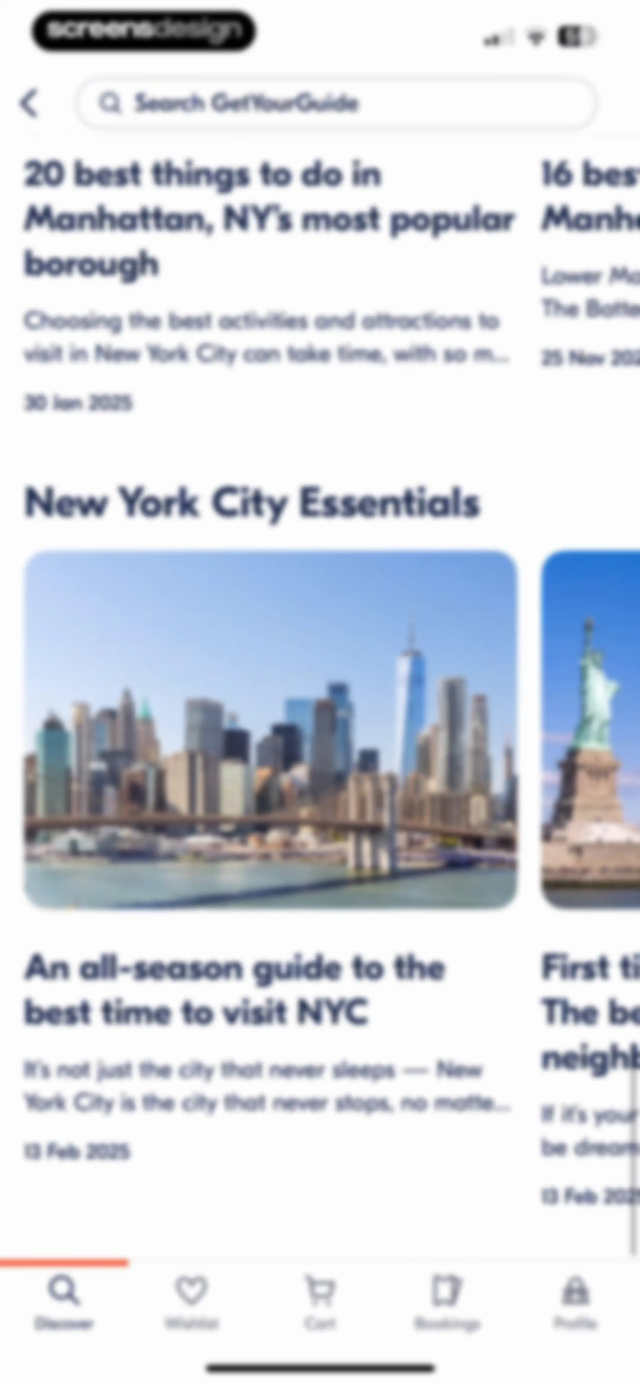 GetYourGuide: Plan & Book screen 17