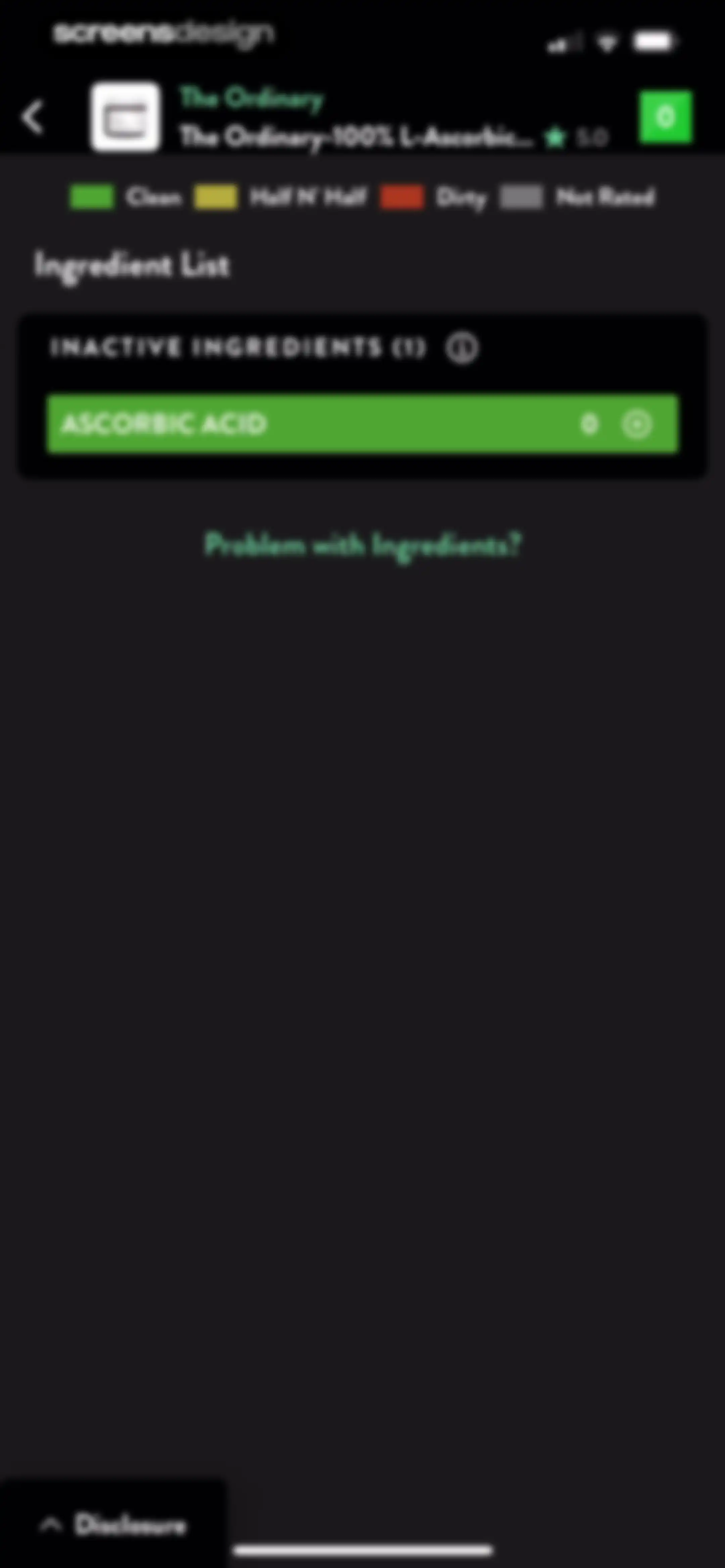 Think Dirty – Shop Clean screen 67