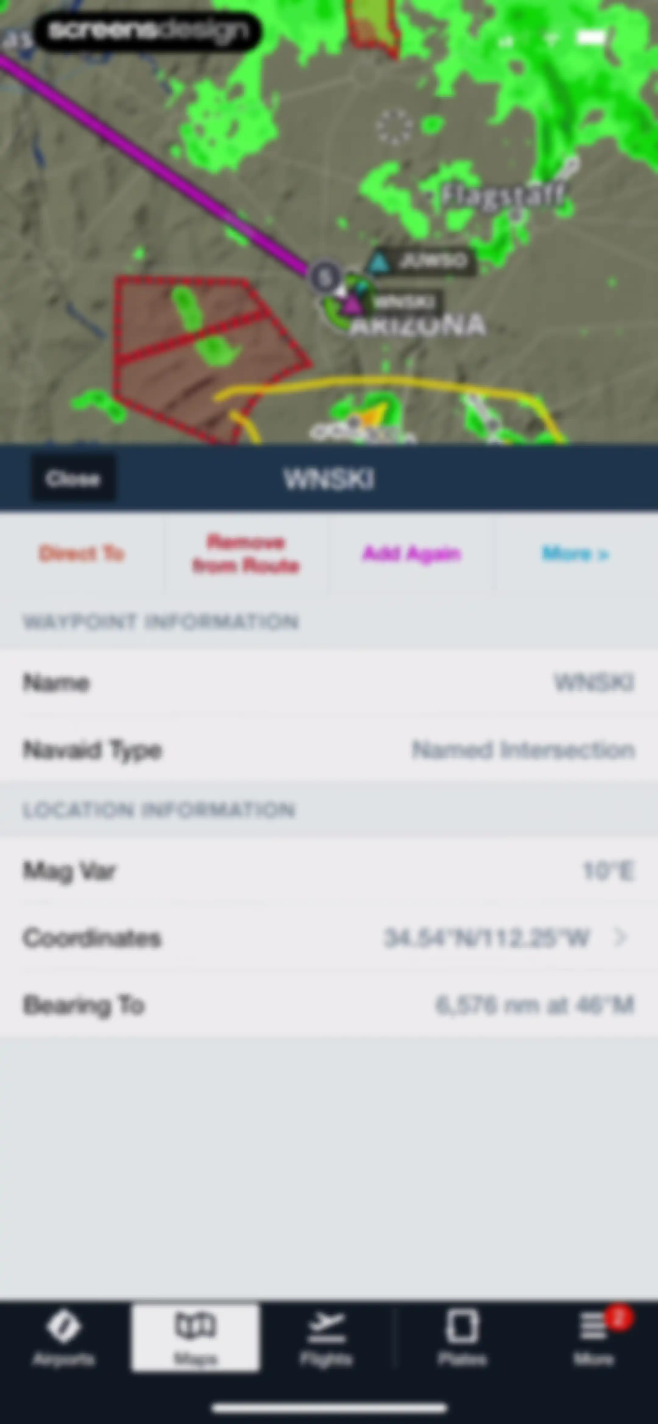 ForeFlight Mobile EFB screen 58