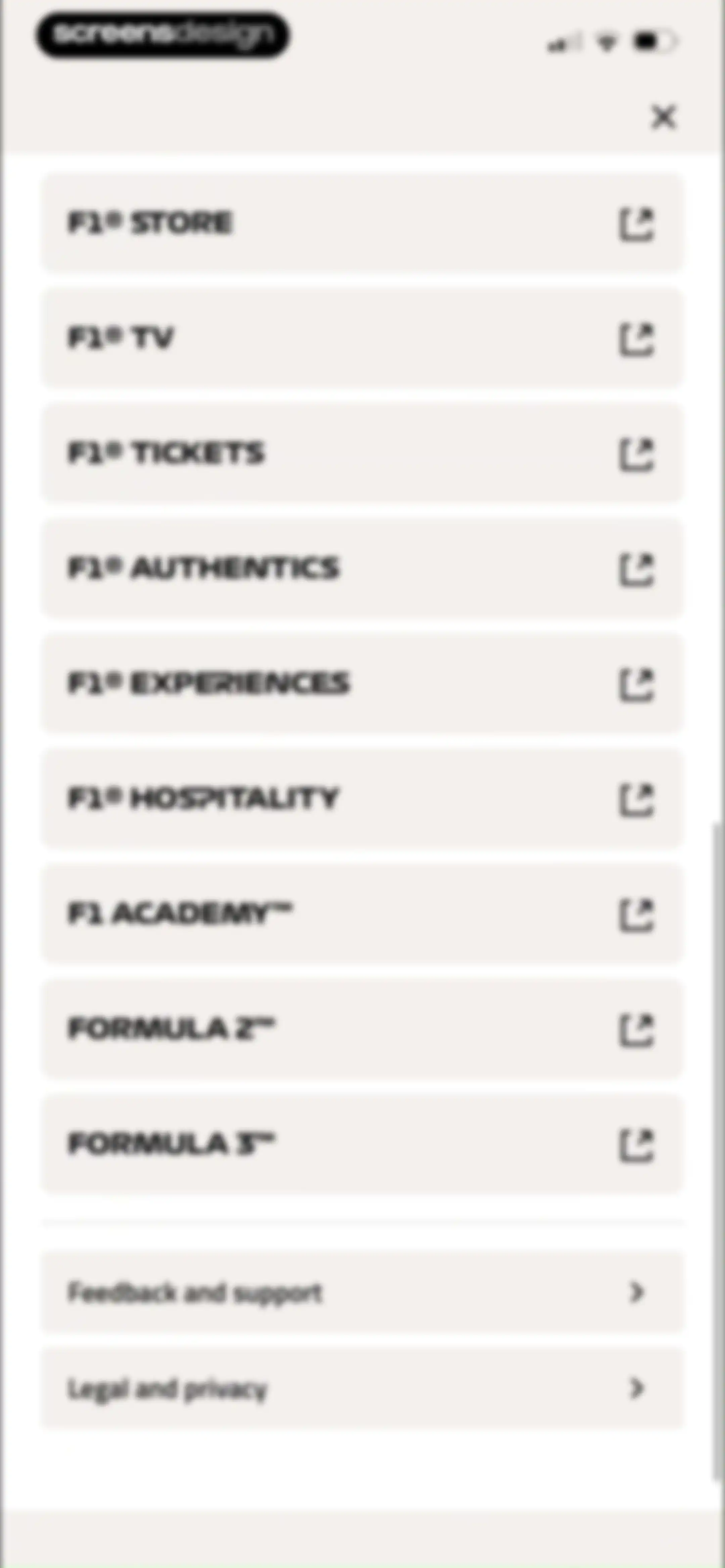 Formula 1® screen 147