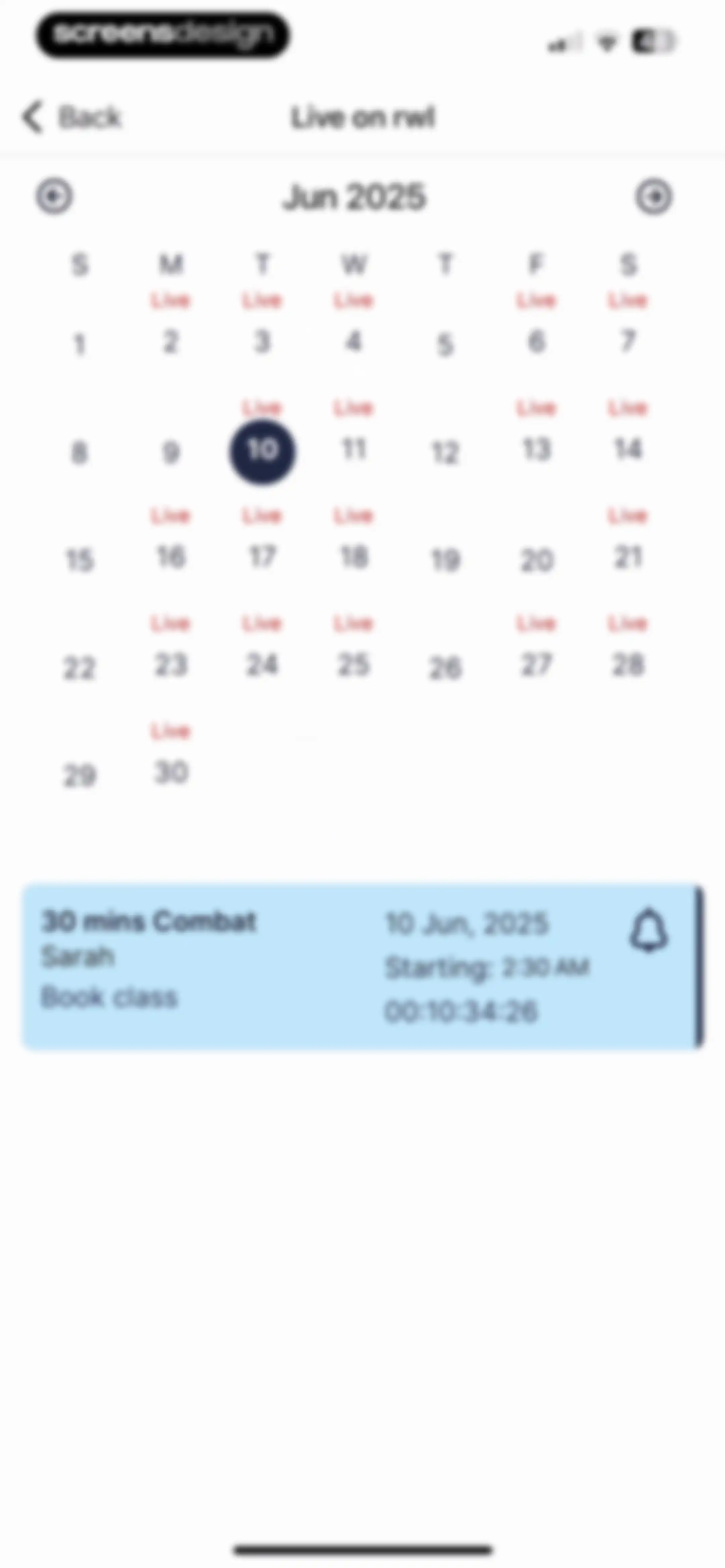 Results Wellness Lifestyle screen 126