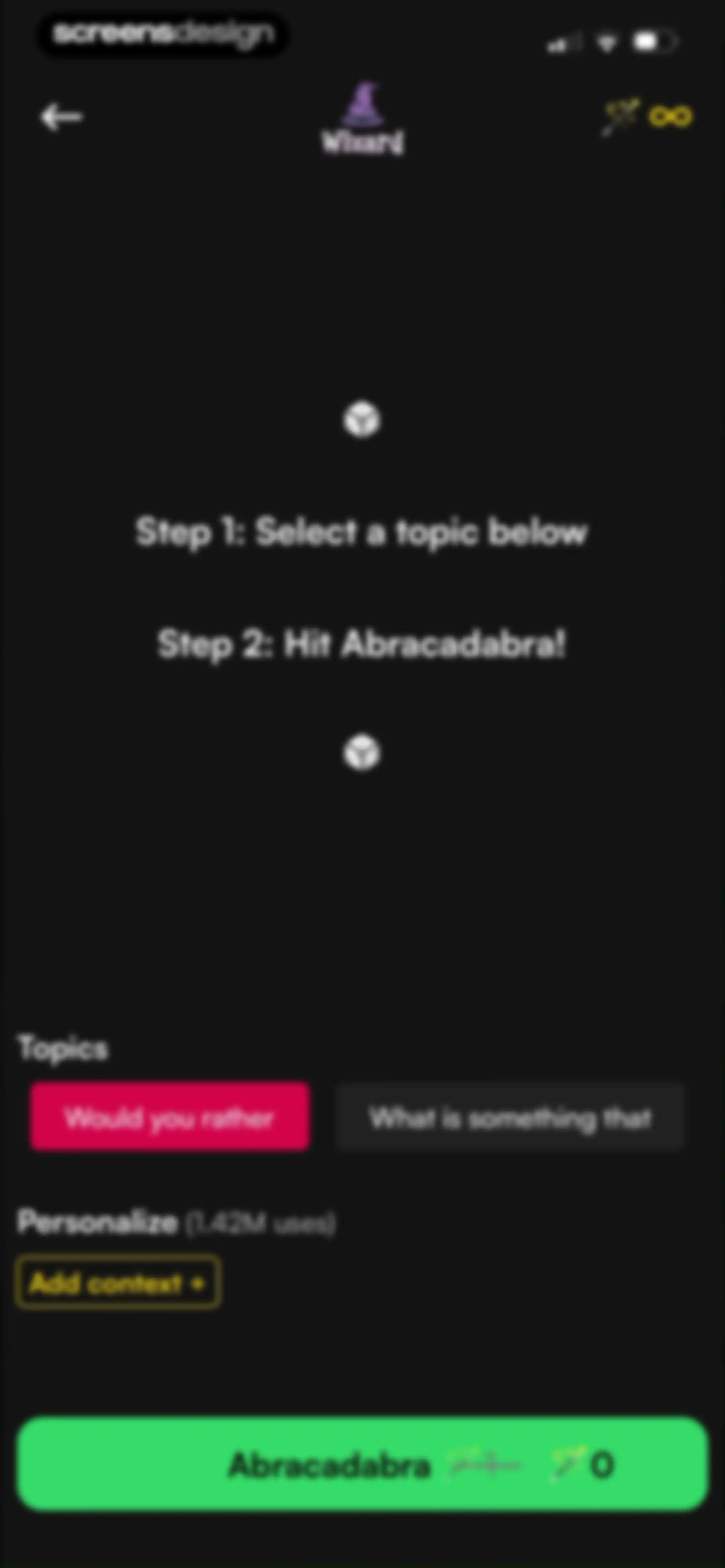 Social Wizard - up ur game screen 29