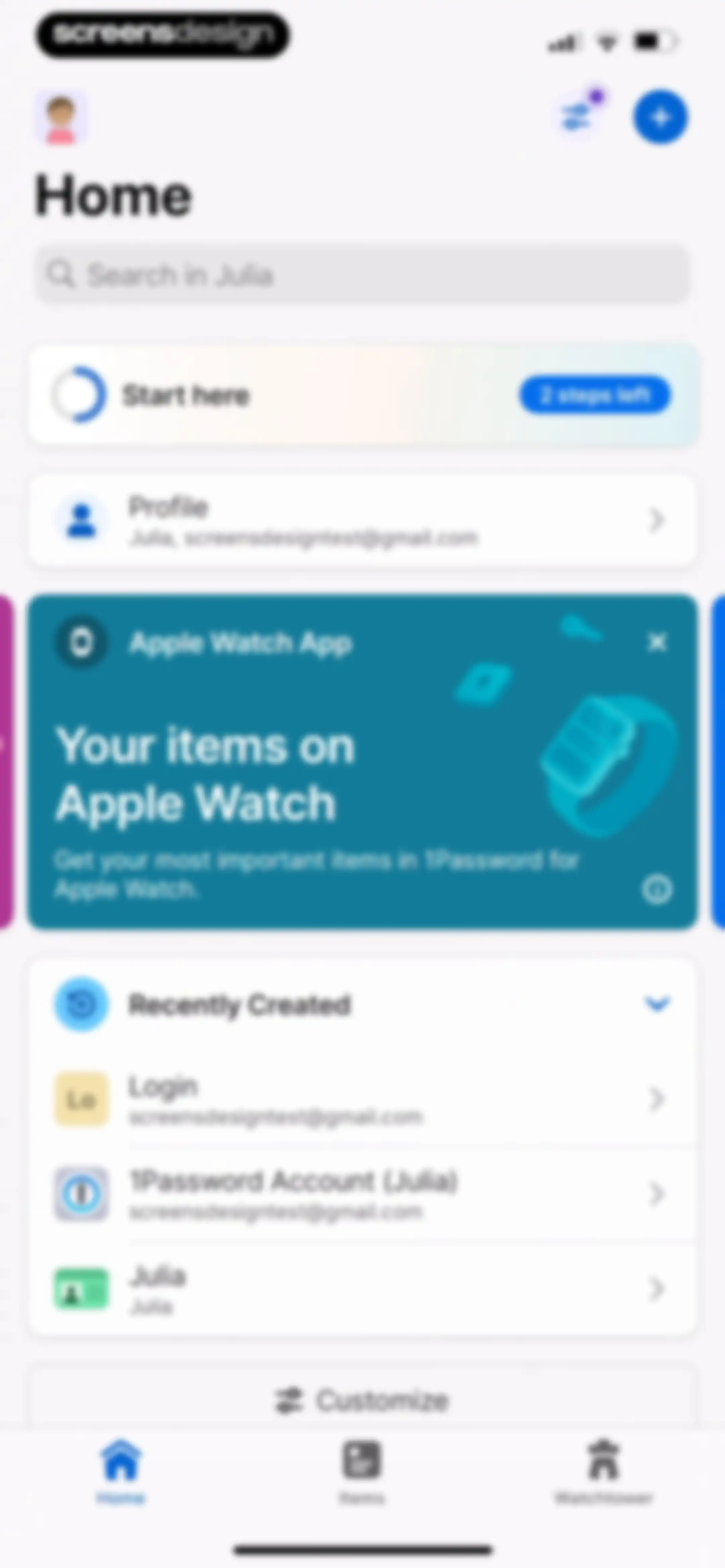 1Password: Password Manager screen 63