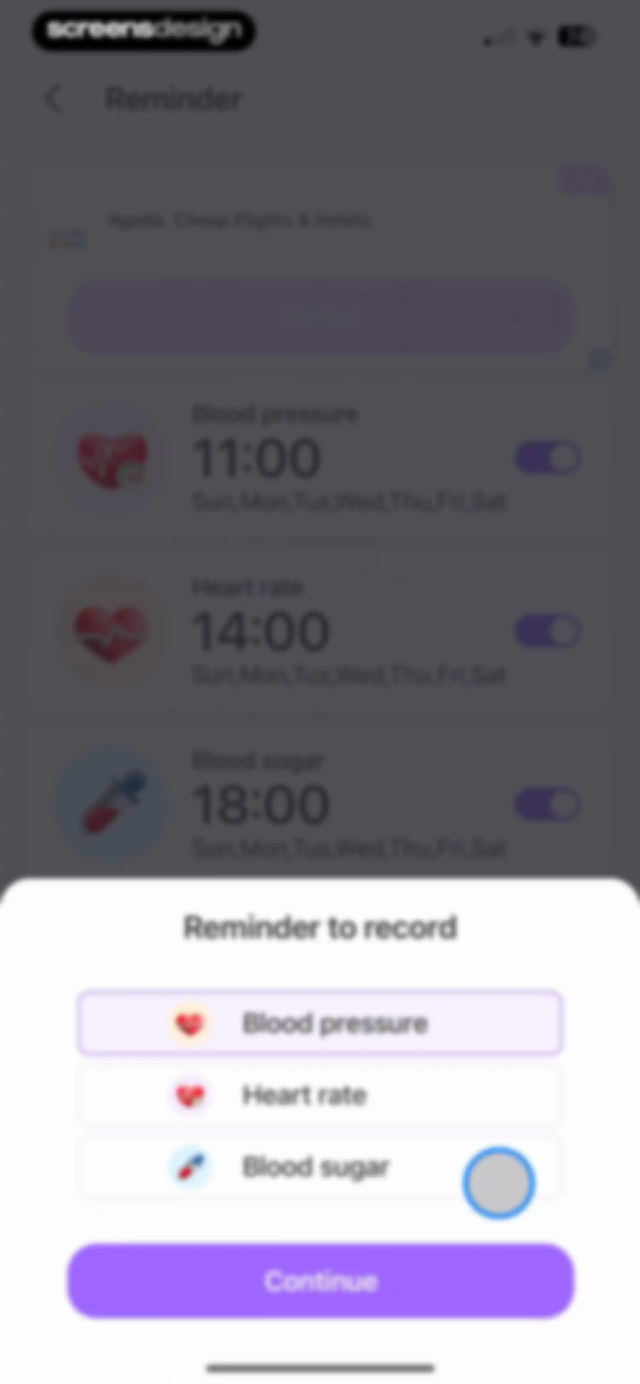 Blood Pressure: Healthy Life screen 60