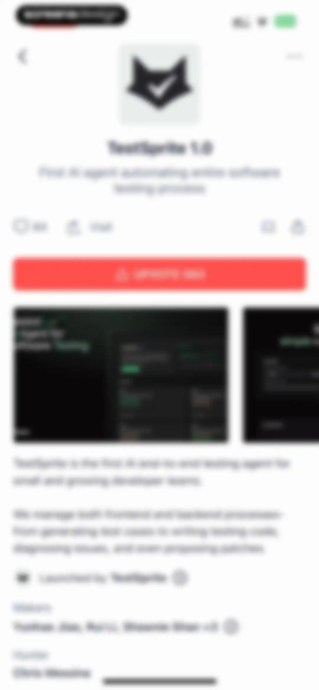 Product Hunt screen 3