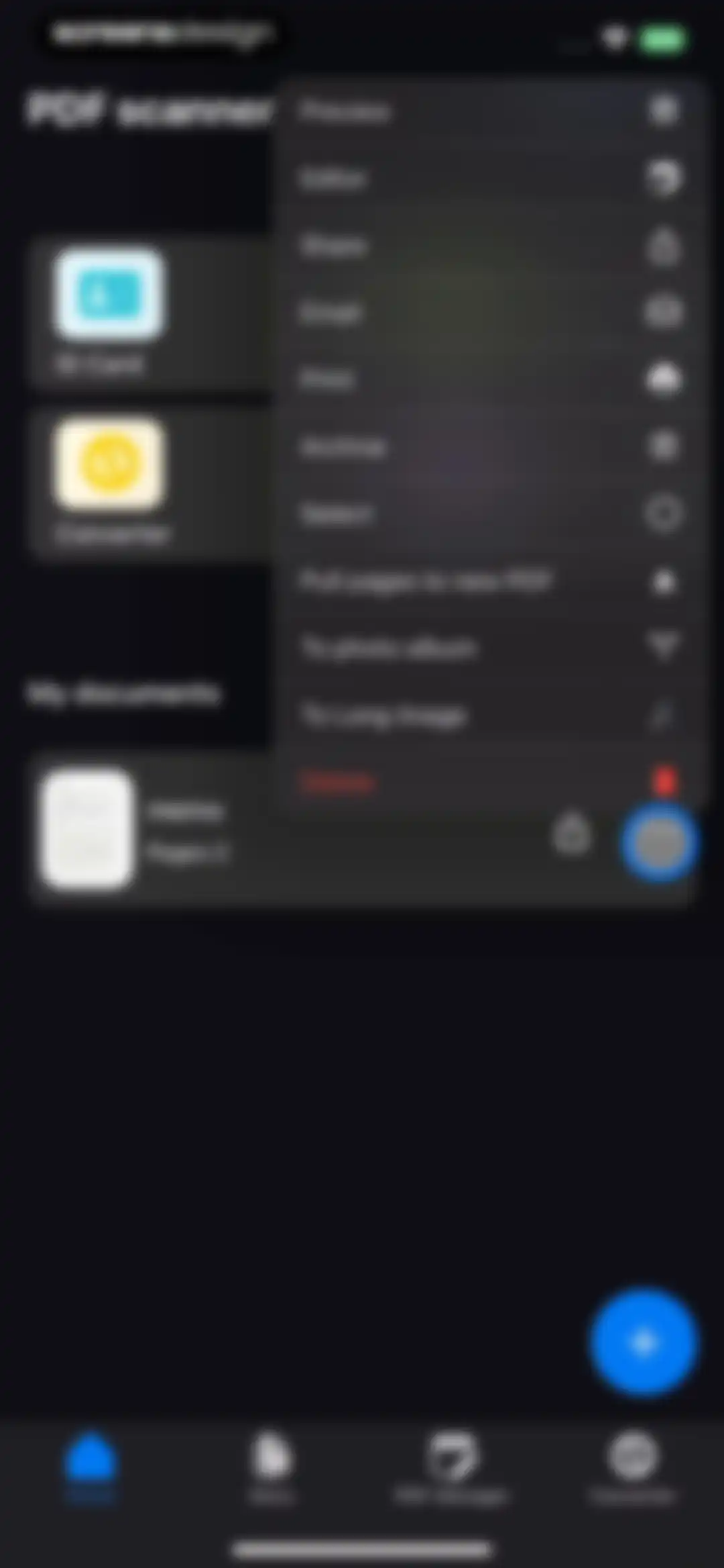 PDF Scanner, Editor, Converter screen 24