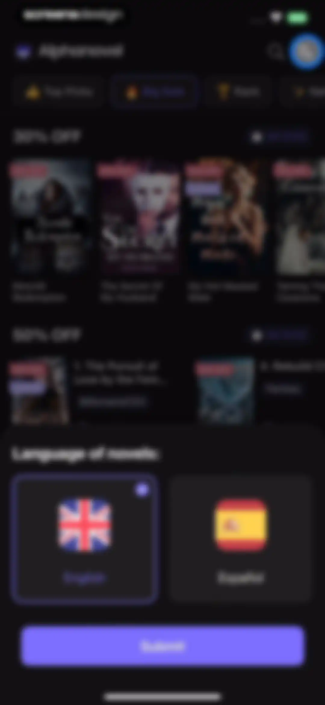 AlphaNovel - Novels & Stories screen 47