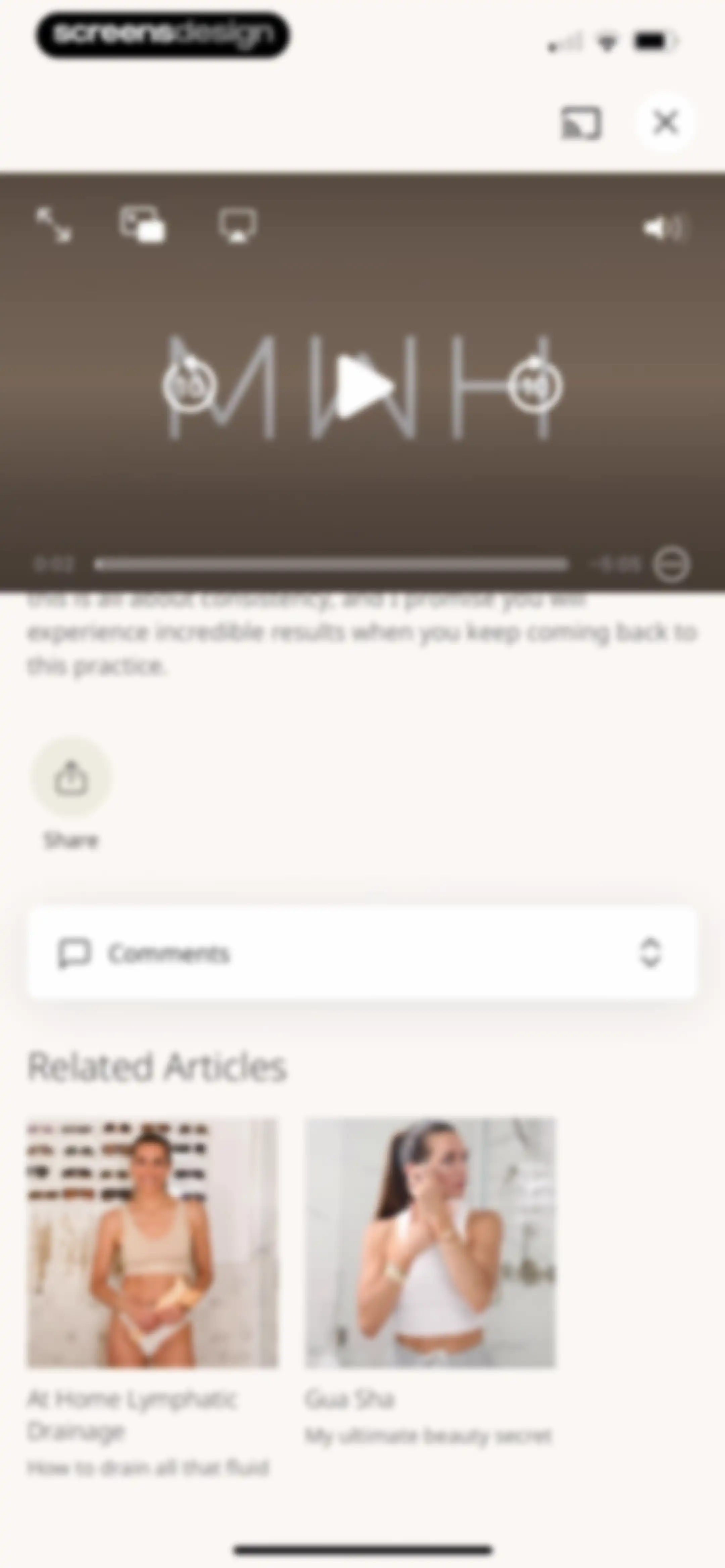 MWH: Fitness + Wellness screen 100
