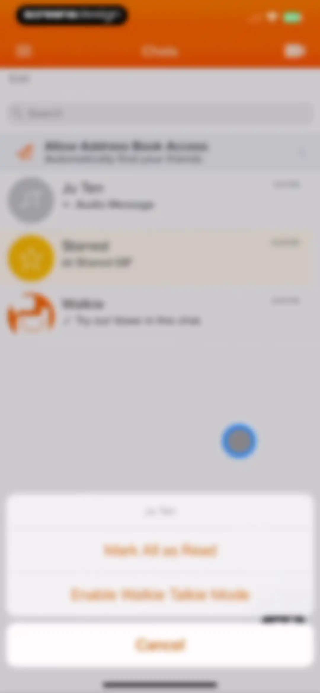 Voxer Walkie Talkie Messenger screen 37