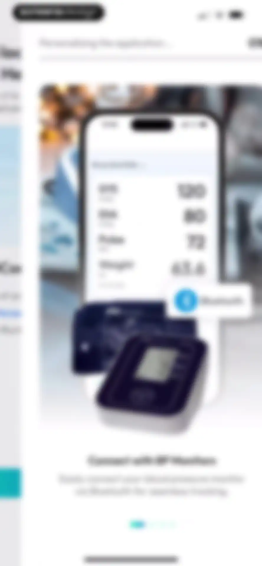 Blood Pressure Tracker SmartBP screen 30