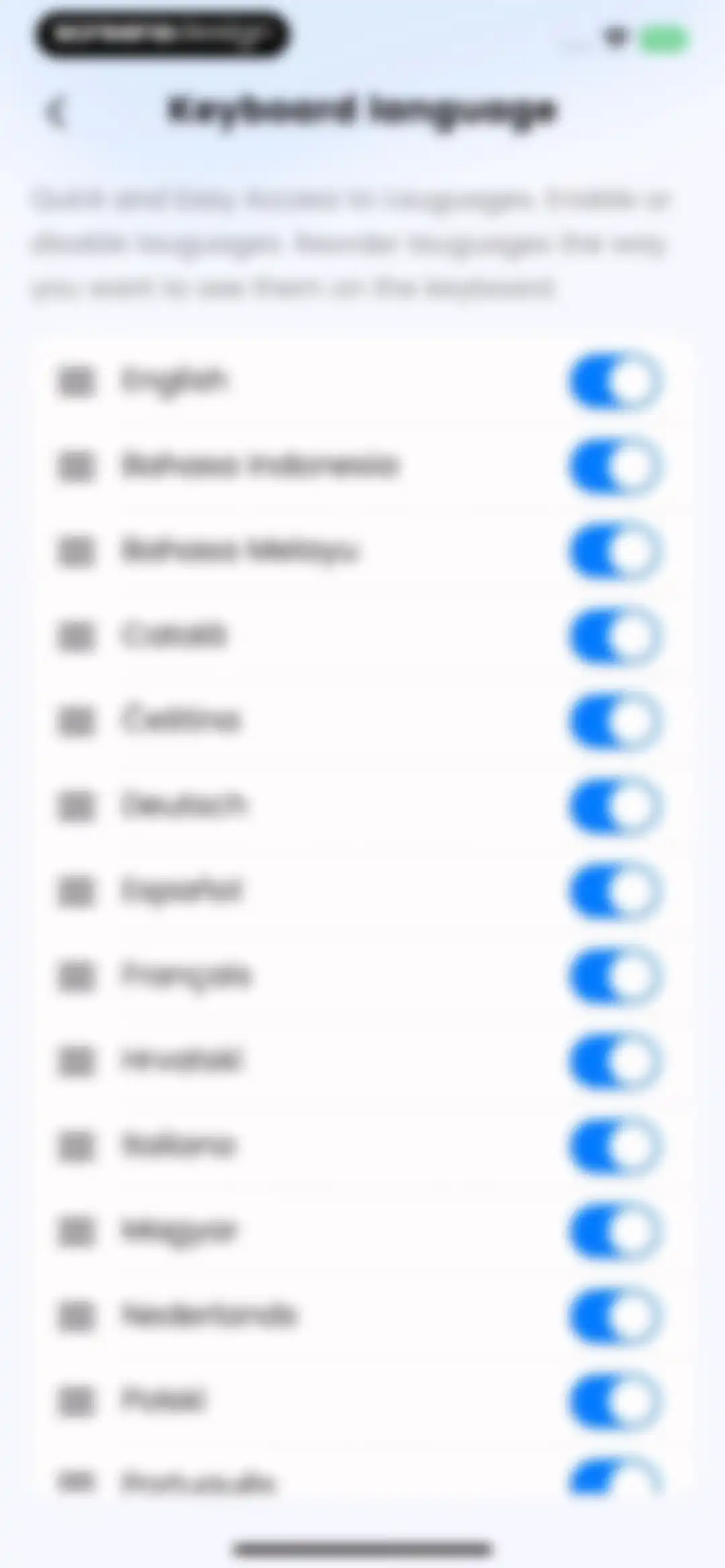 AI Keyboard: Chatbot, Grammar screen 51