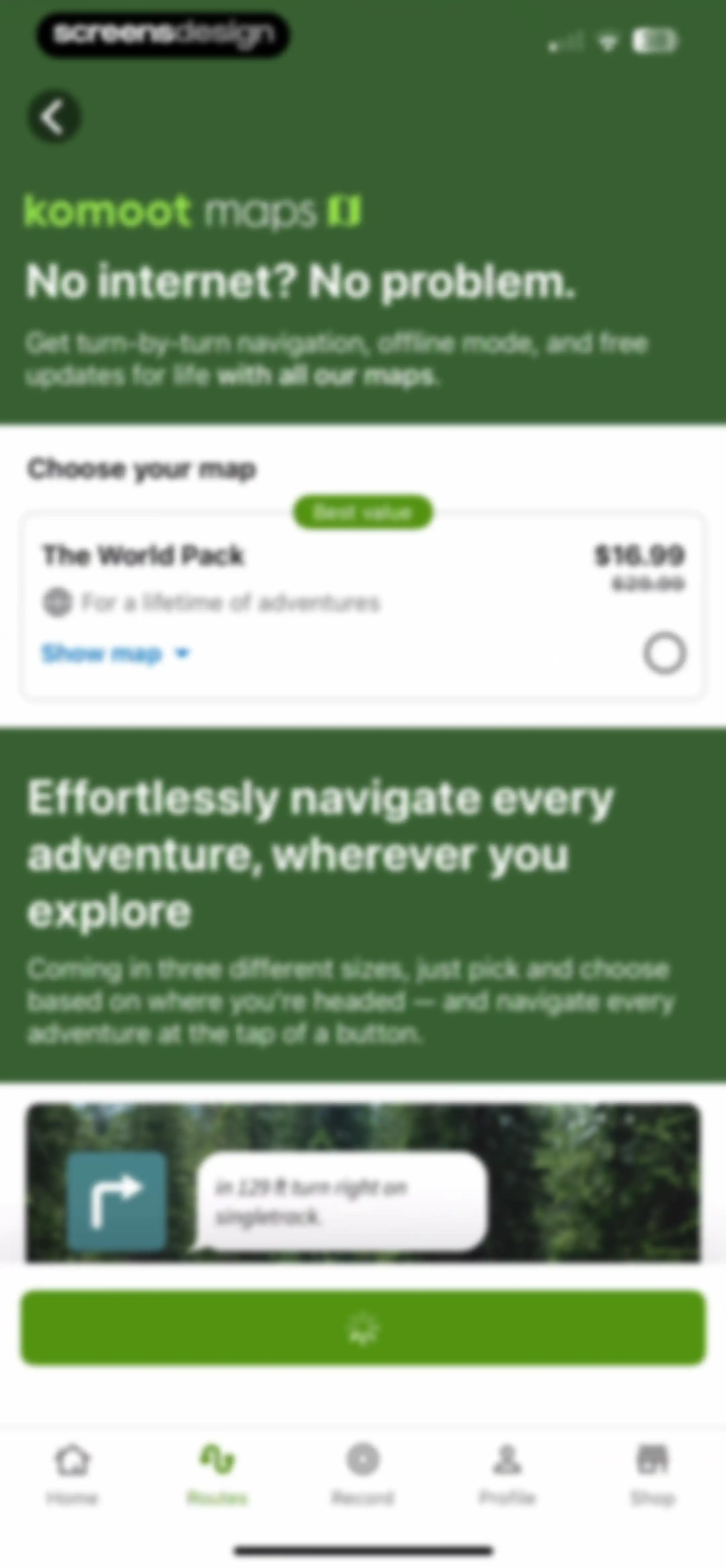 komoot - hike, bike & run screen 72