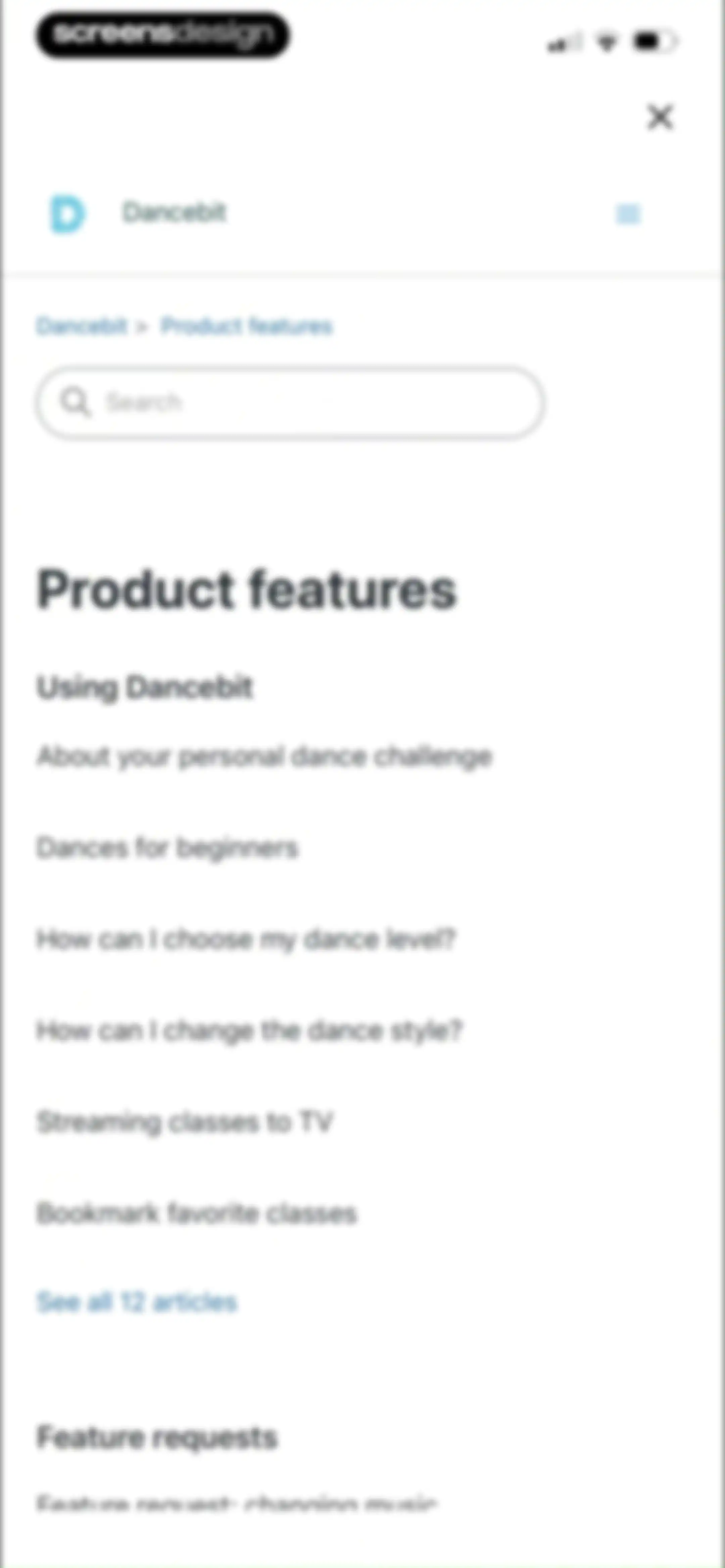 Dancebit: Home Dance Workouts screen 119