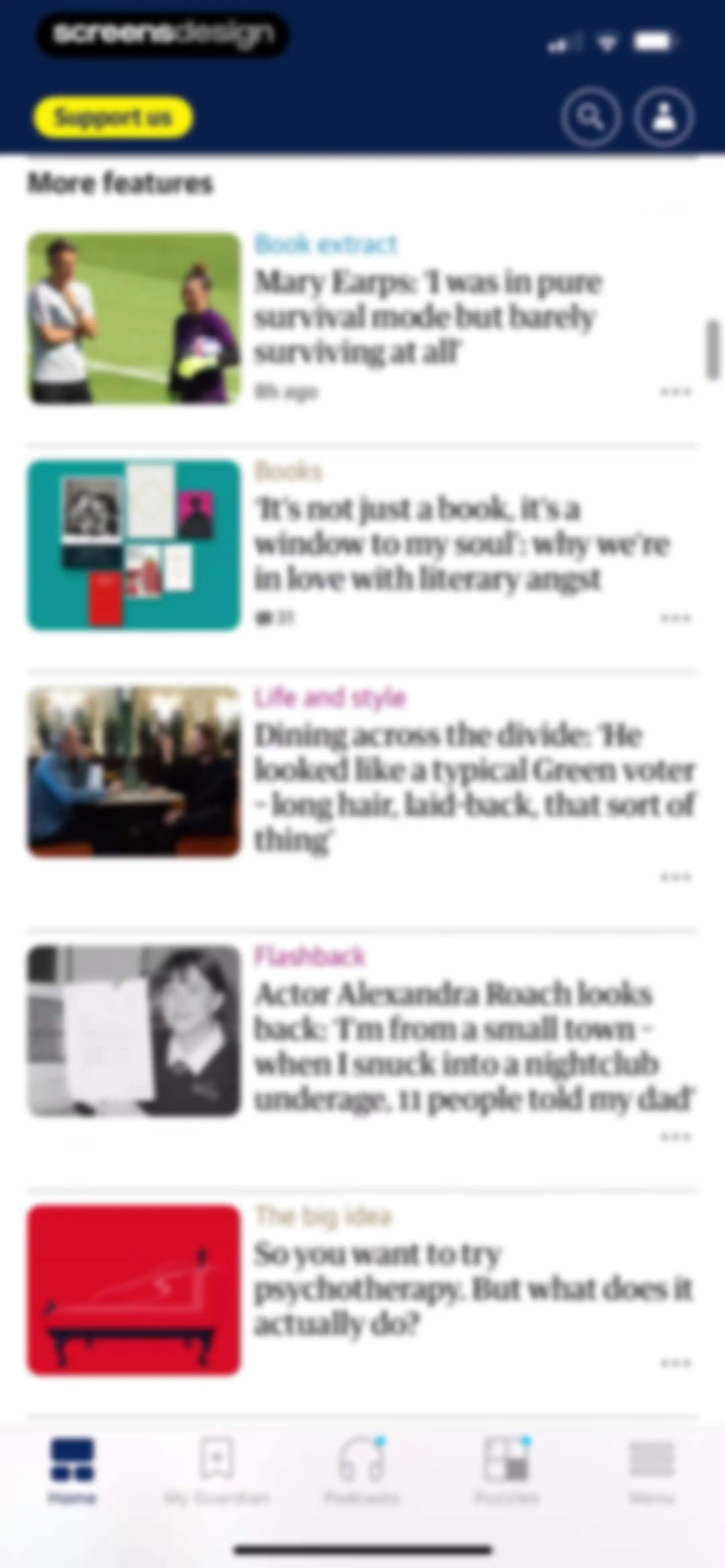 The Guardian - US & World News screen 37