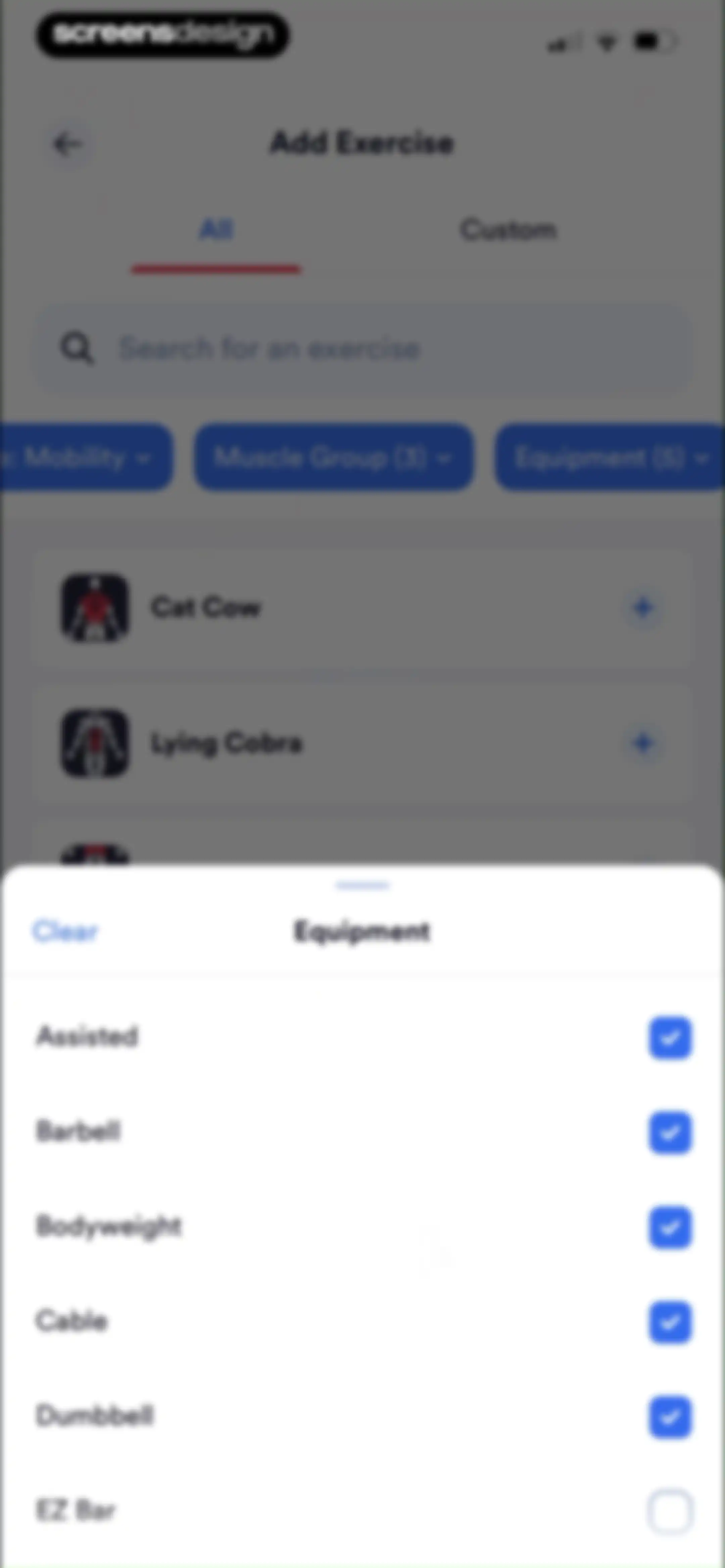 Caliber: Strength Training screen 66