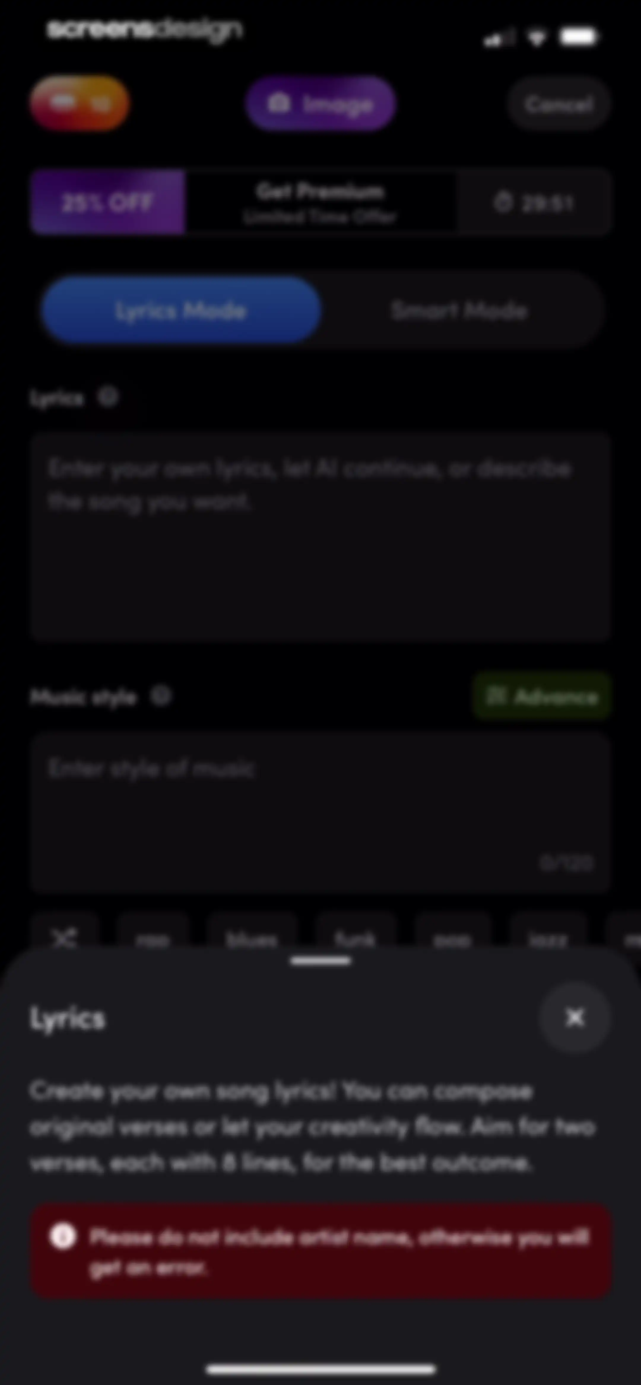 AI Song Generator - Zona screen 14