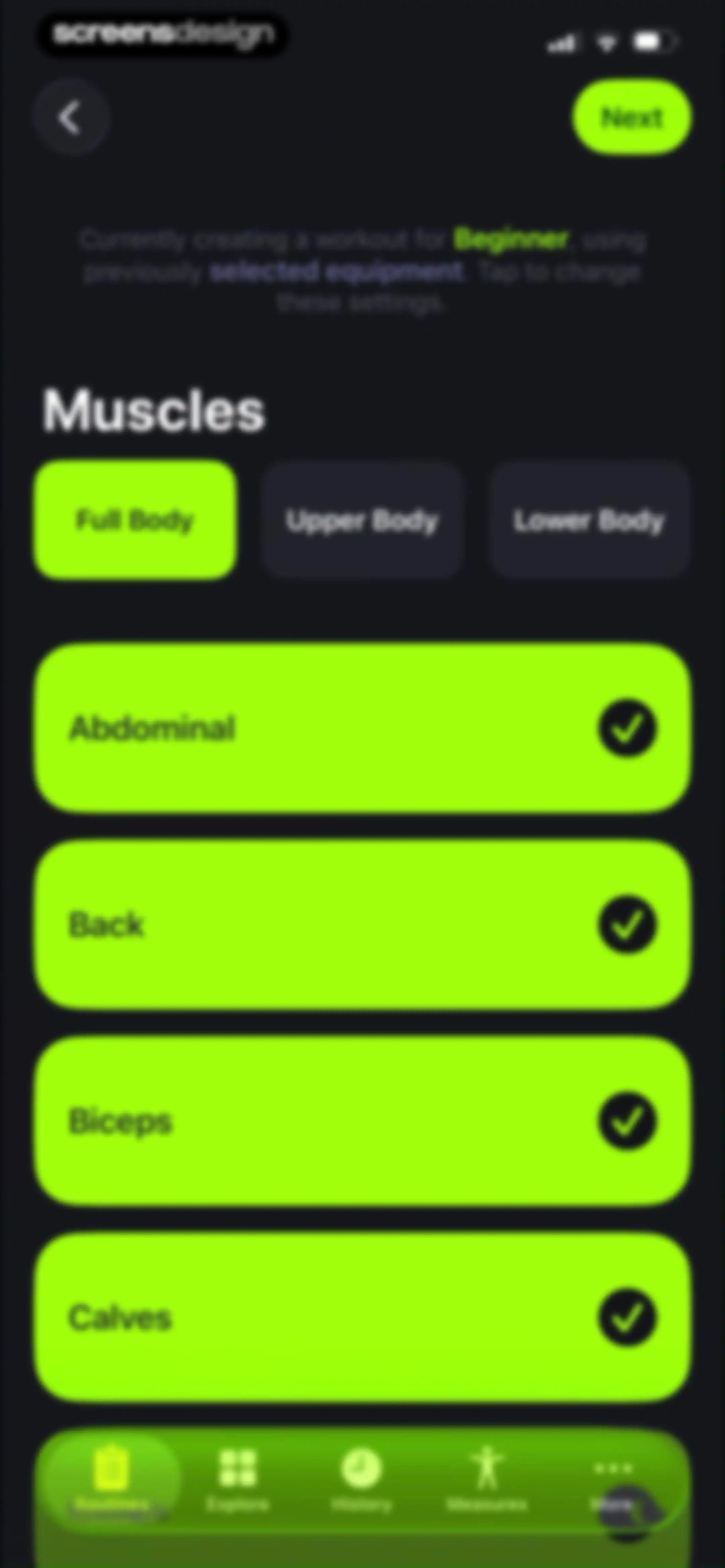 SmartGym: Gym & Home Workouts screen 102