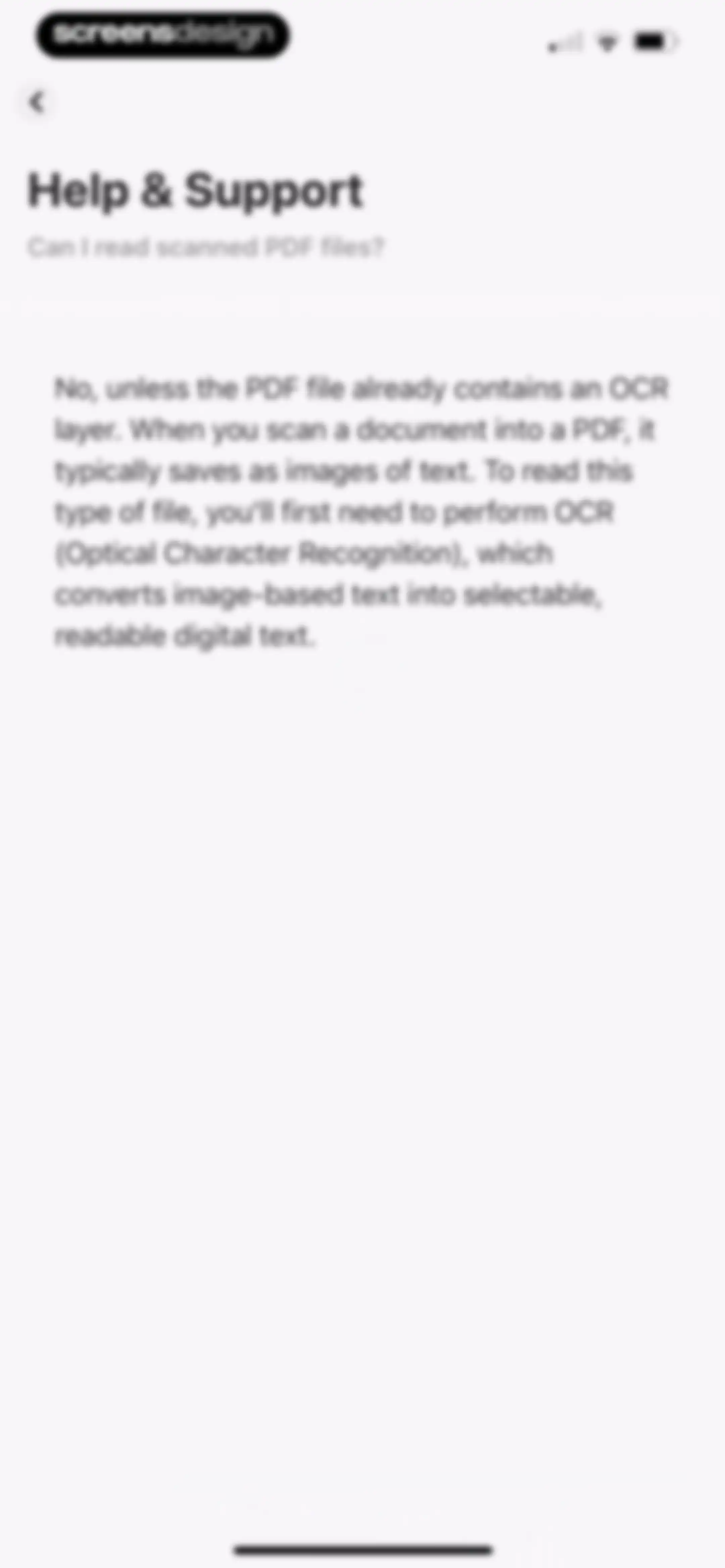 Voice Dream - Natural Reader screen 95