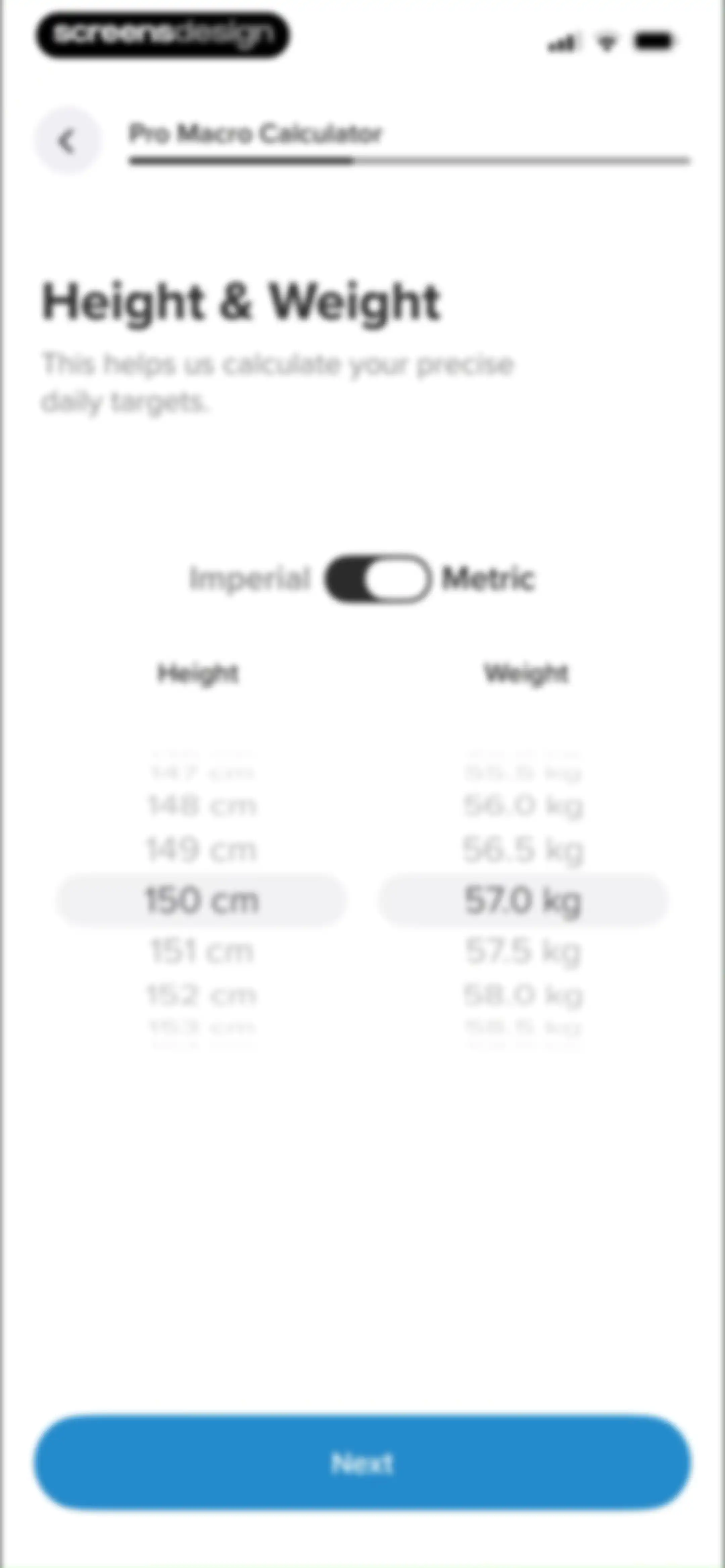 My Macros+ | Macro Tracker screen 20
