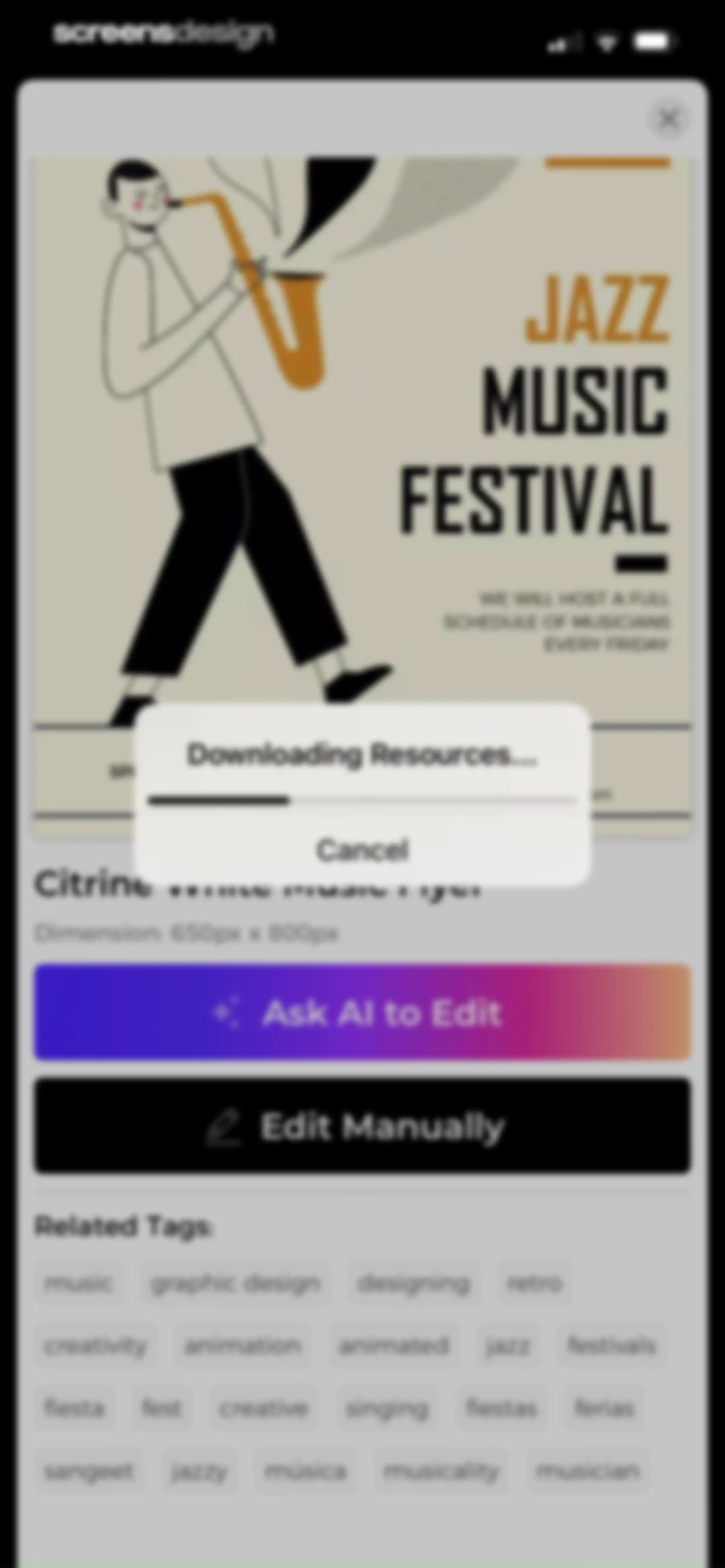 Flyer Maker + Poster Maker screen 30