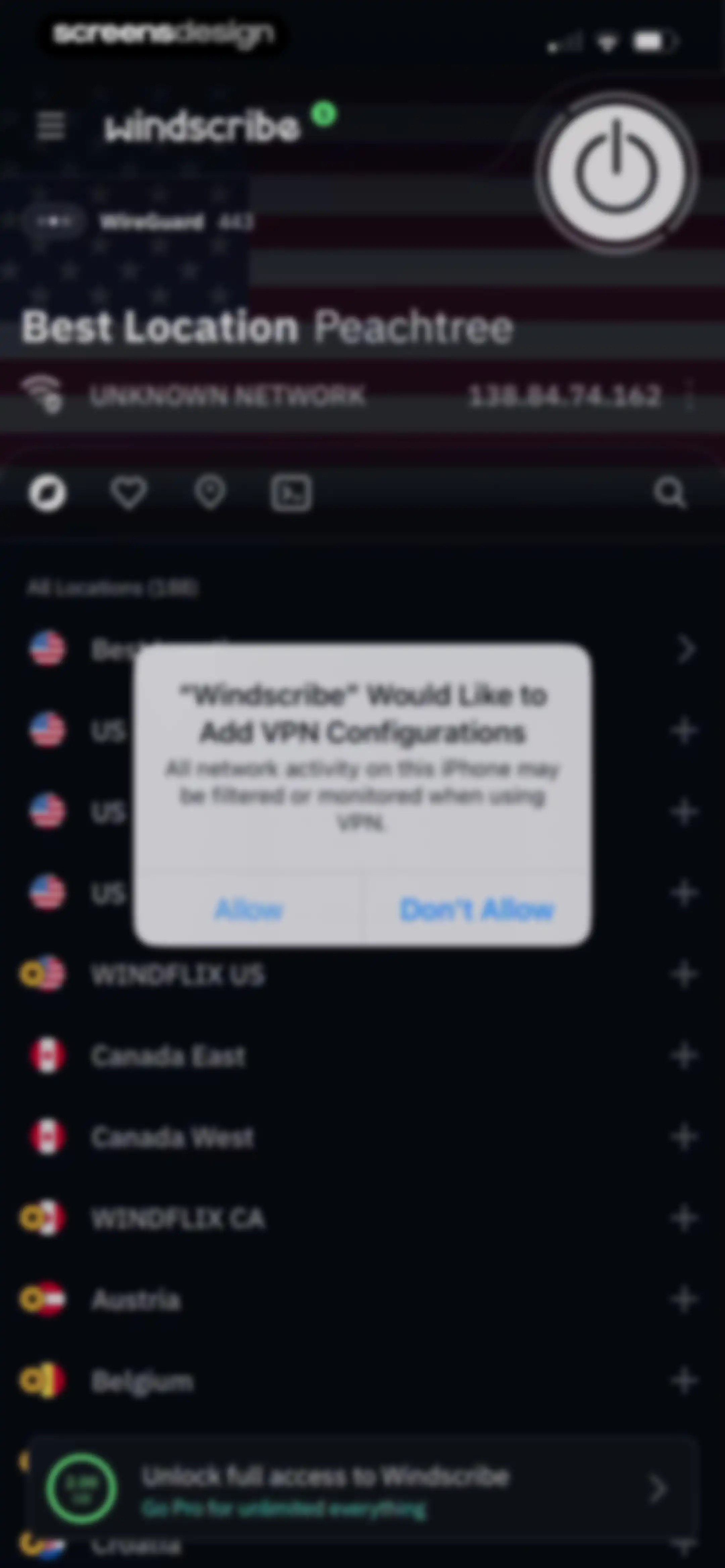 VPN Windscribe: Fast & Secure screen 10