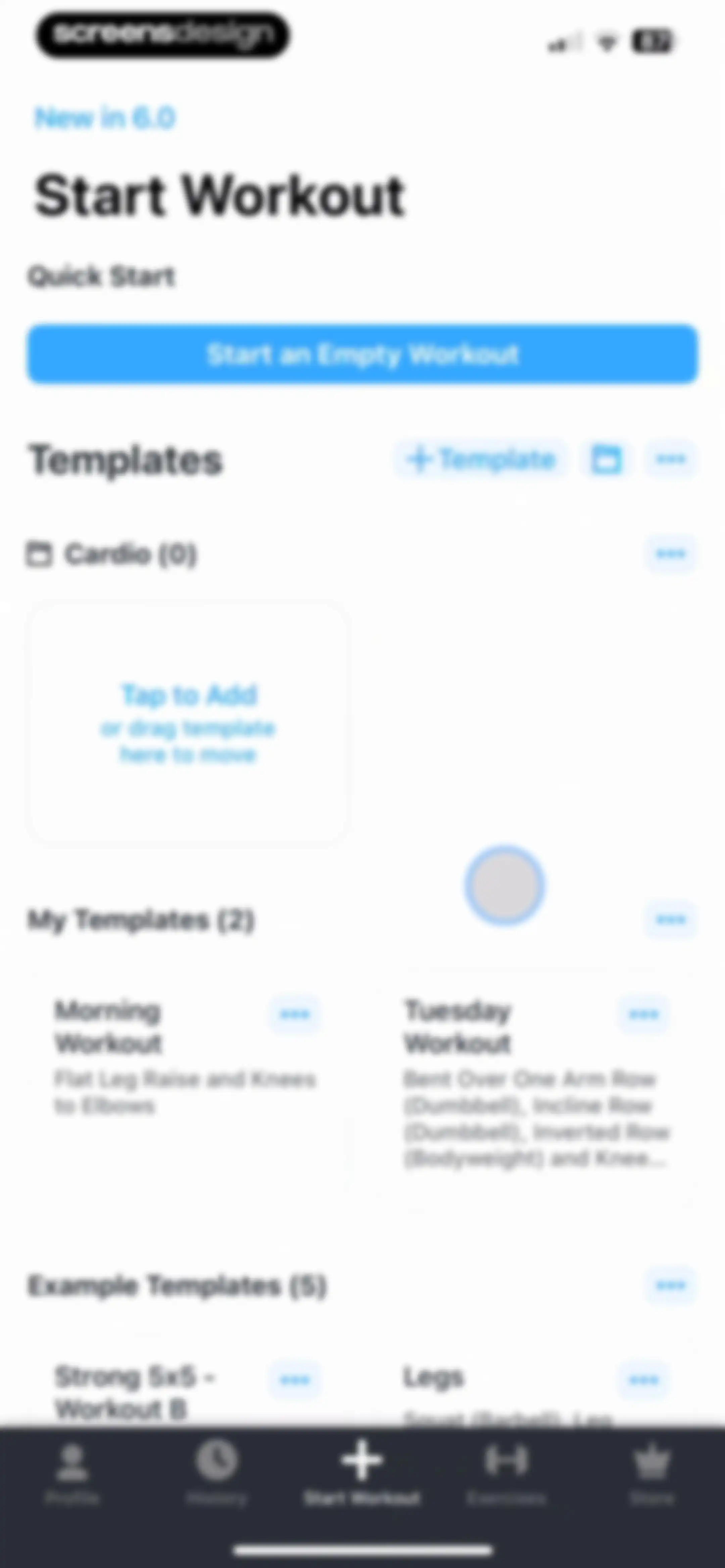 Strong Workout Tracker Gym Log screen 65