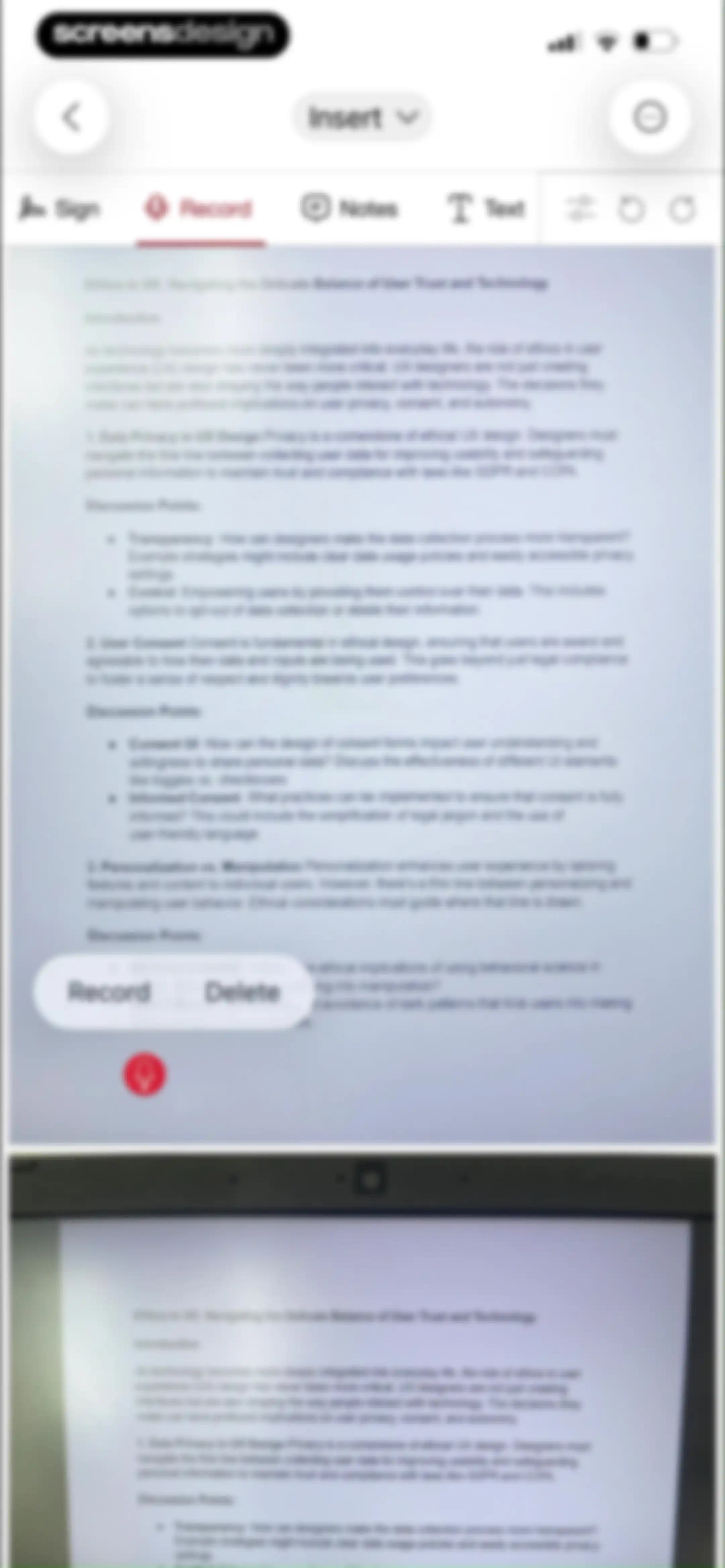 PDF Editor: Read, Scan & Sign screen 86