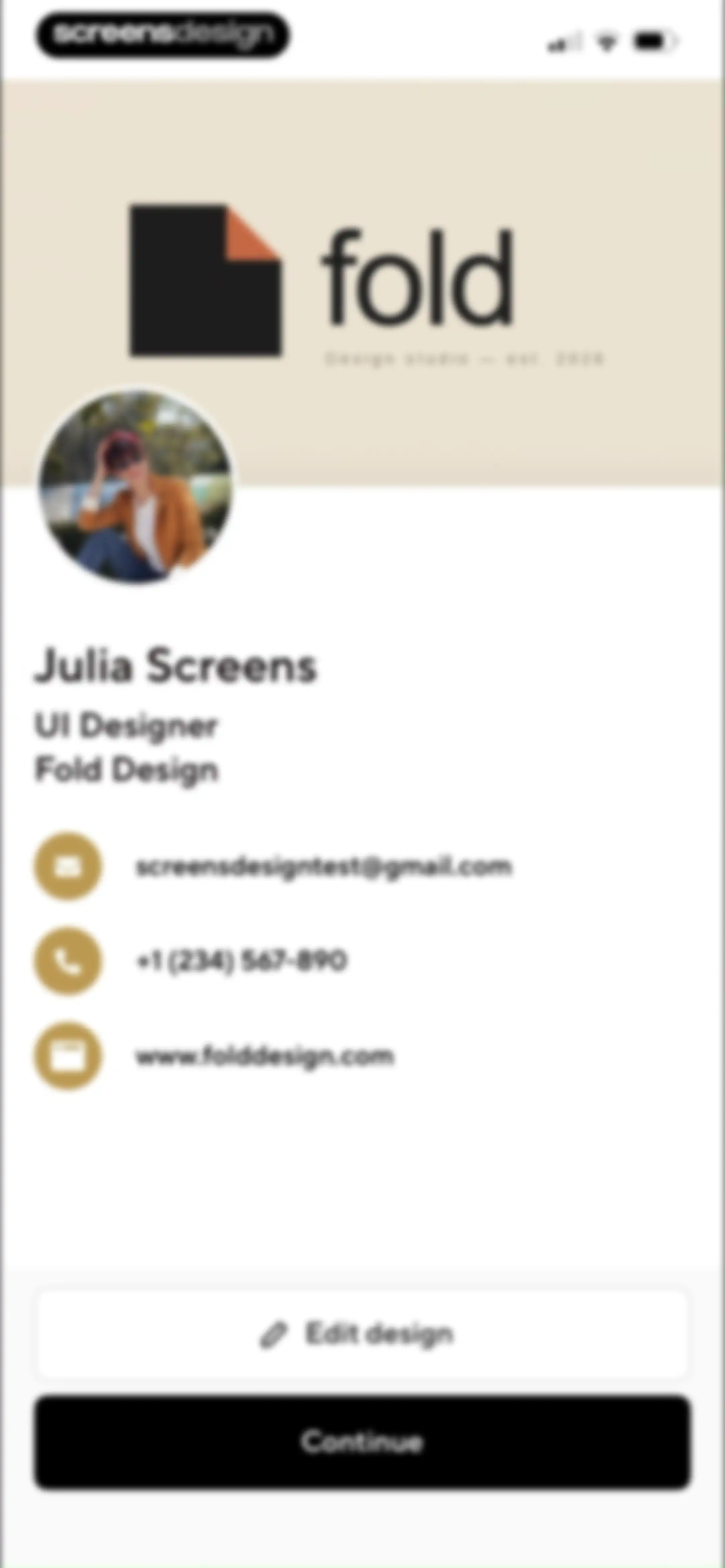 Blinq: Digital Business Card screen 19