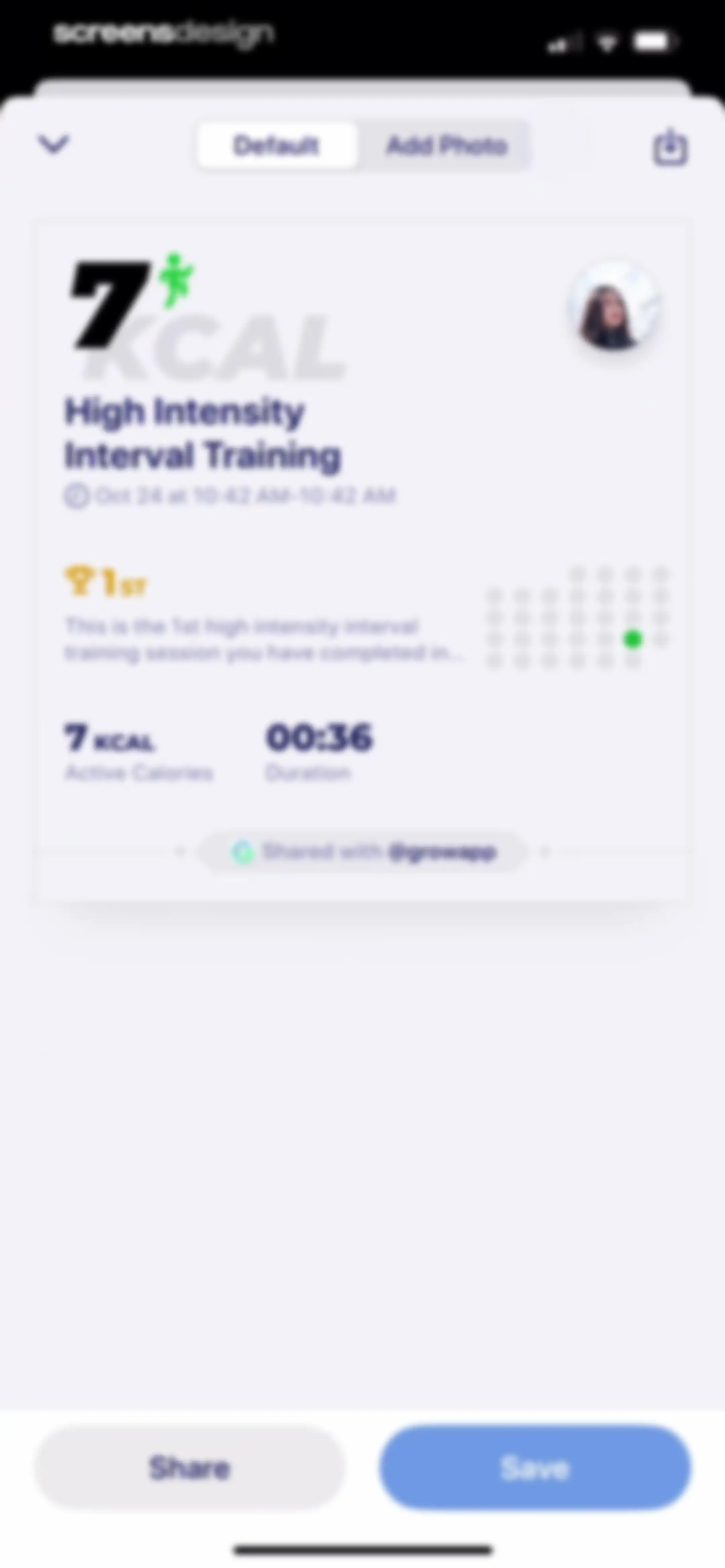 Grow: Health & Fitness screen 82