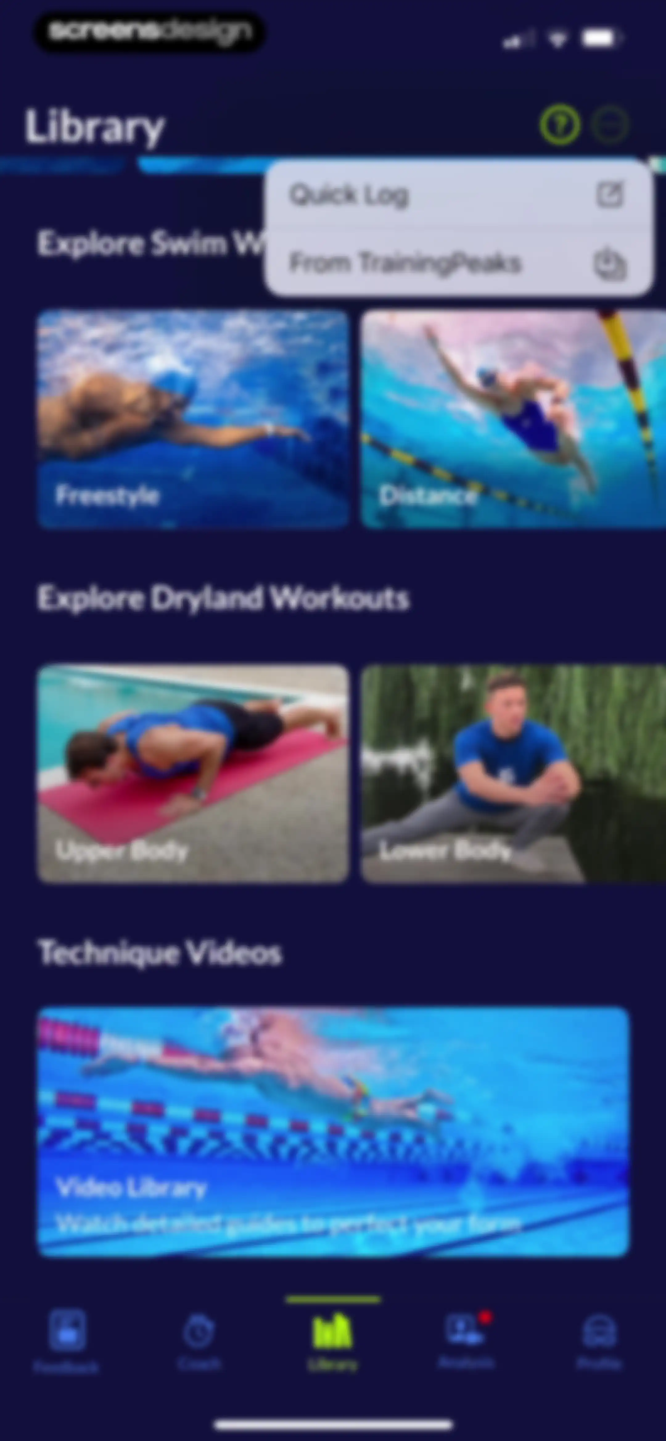 MySwimPro: #1 Swim Workout App screen 155
