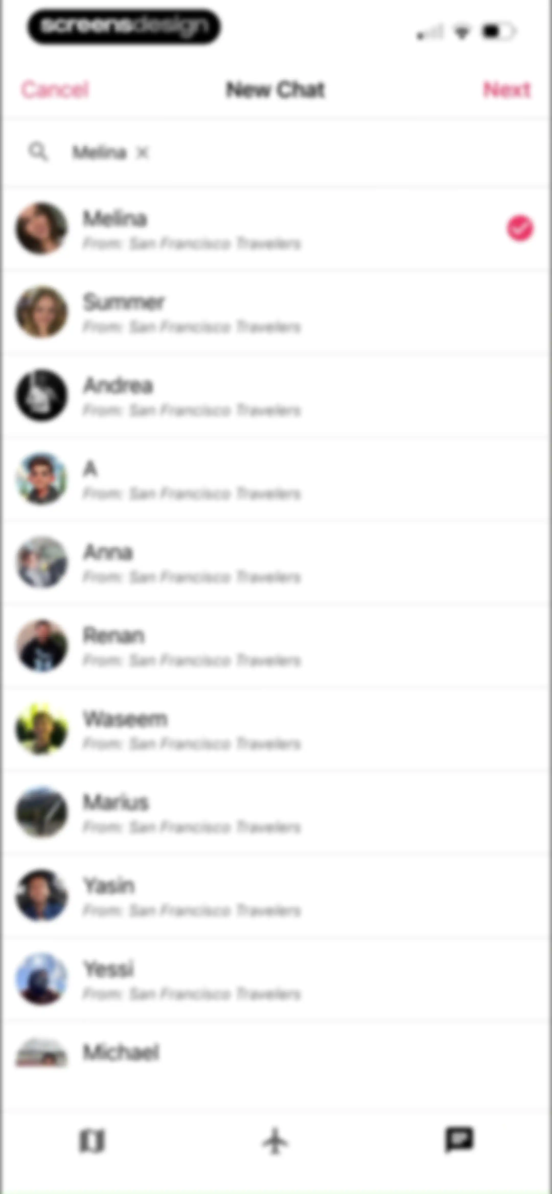 nomadtable: travel friends screen 120