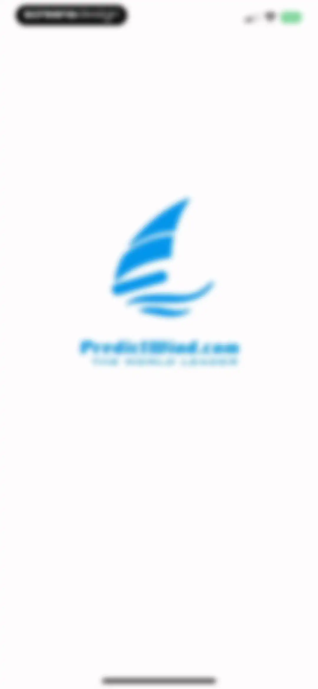 PredictWind — Marine Forecasts screen 1