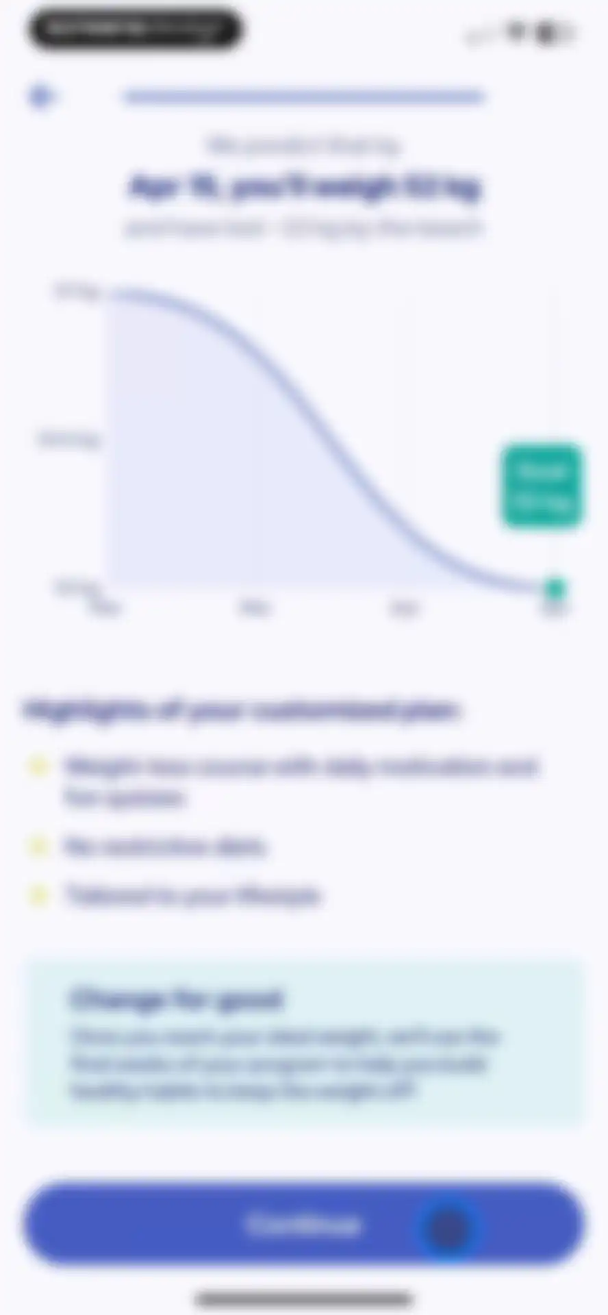 Omo: Healthy Weight Loss App screen 74