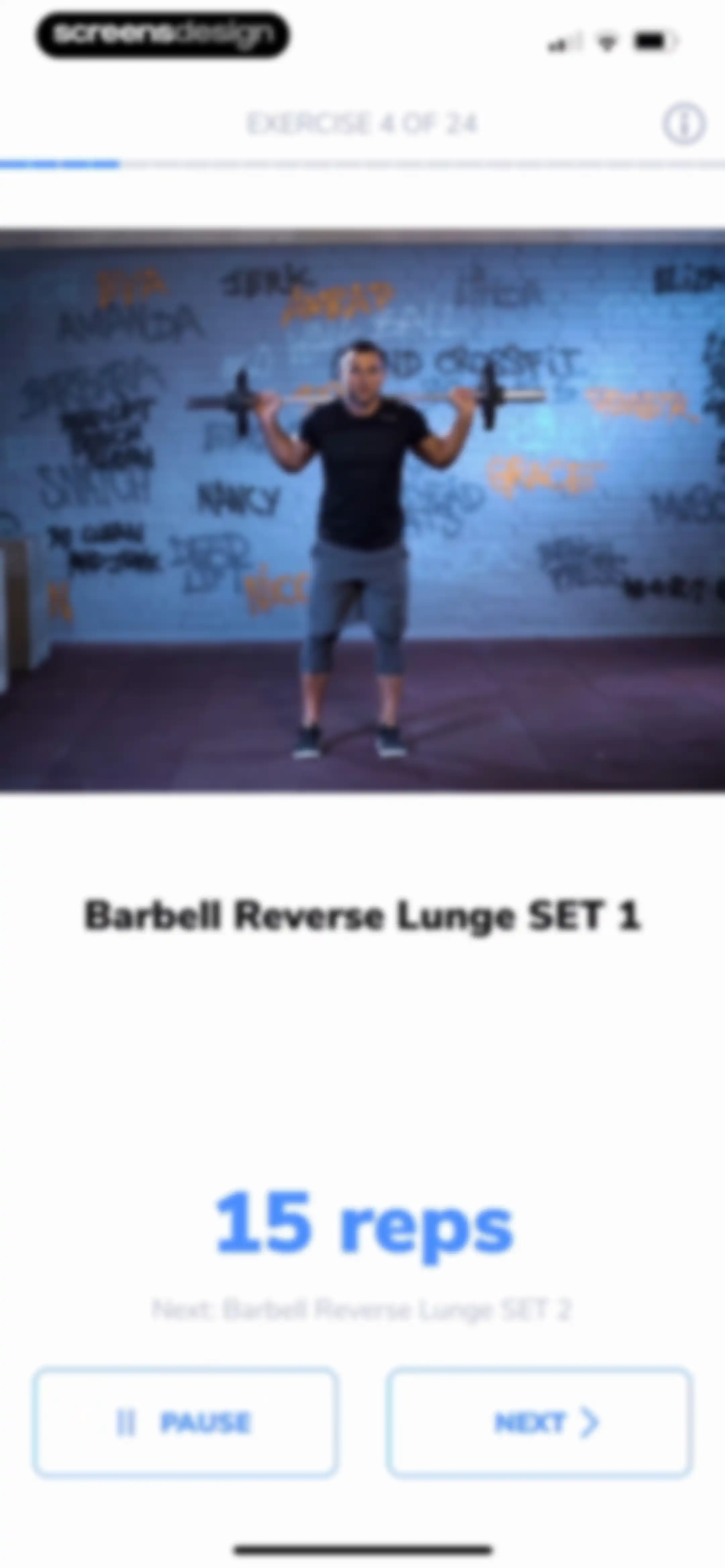 Workouts For Men: Gym & Home screen 57