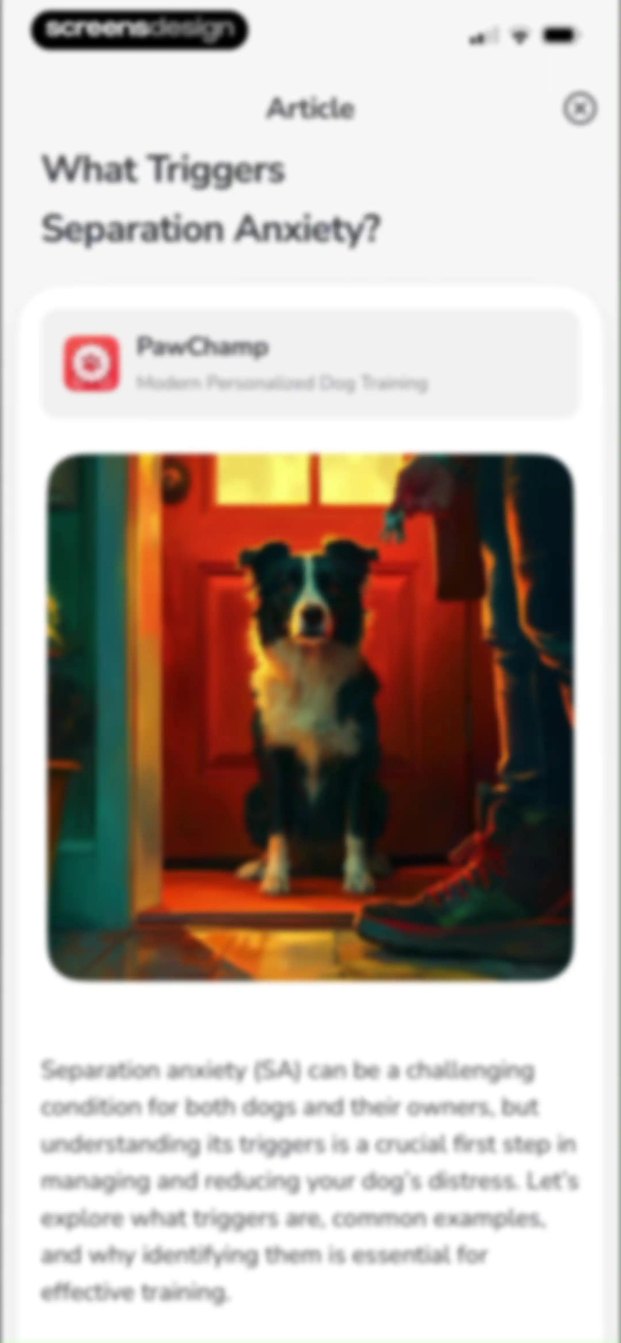 PawChamp - Dog Training & Care screen 44