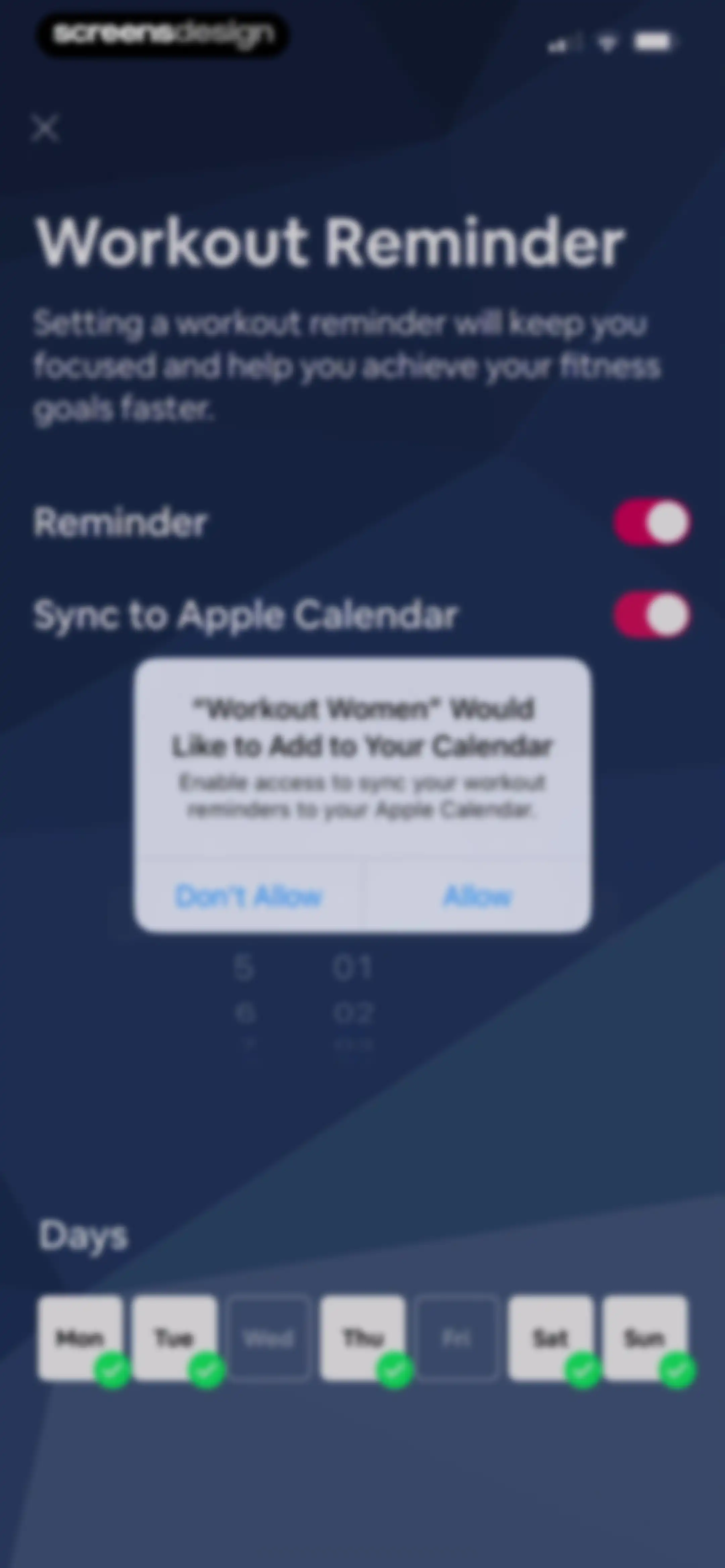 Workout for Women: Home & Gym screen 196