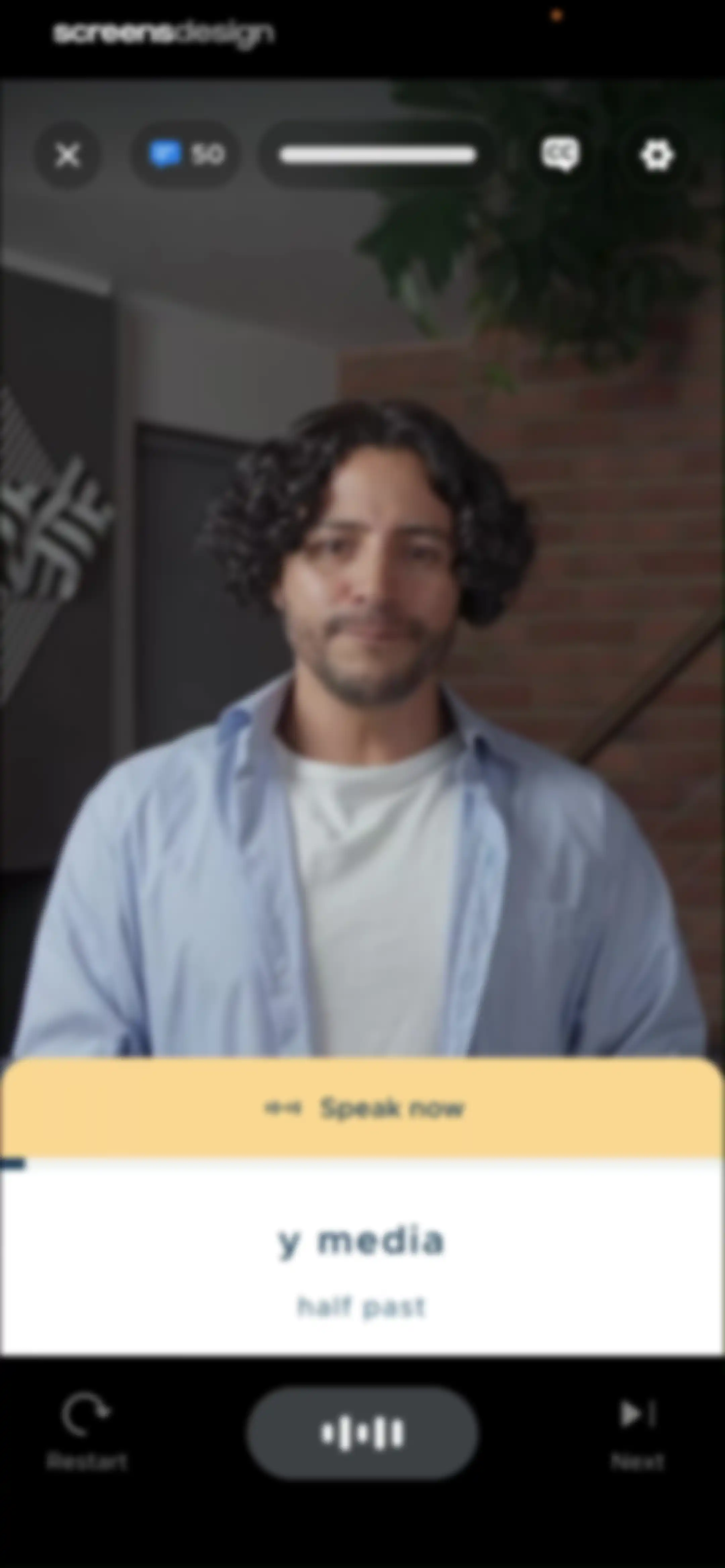 BeeSpeaker Learn English screen 101